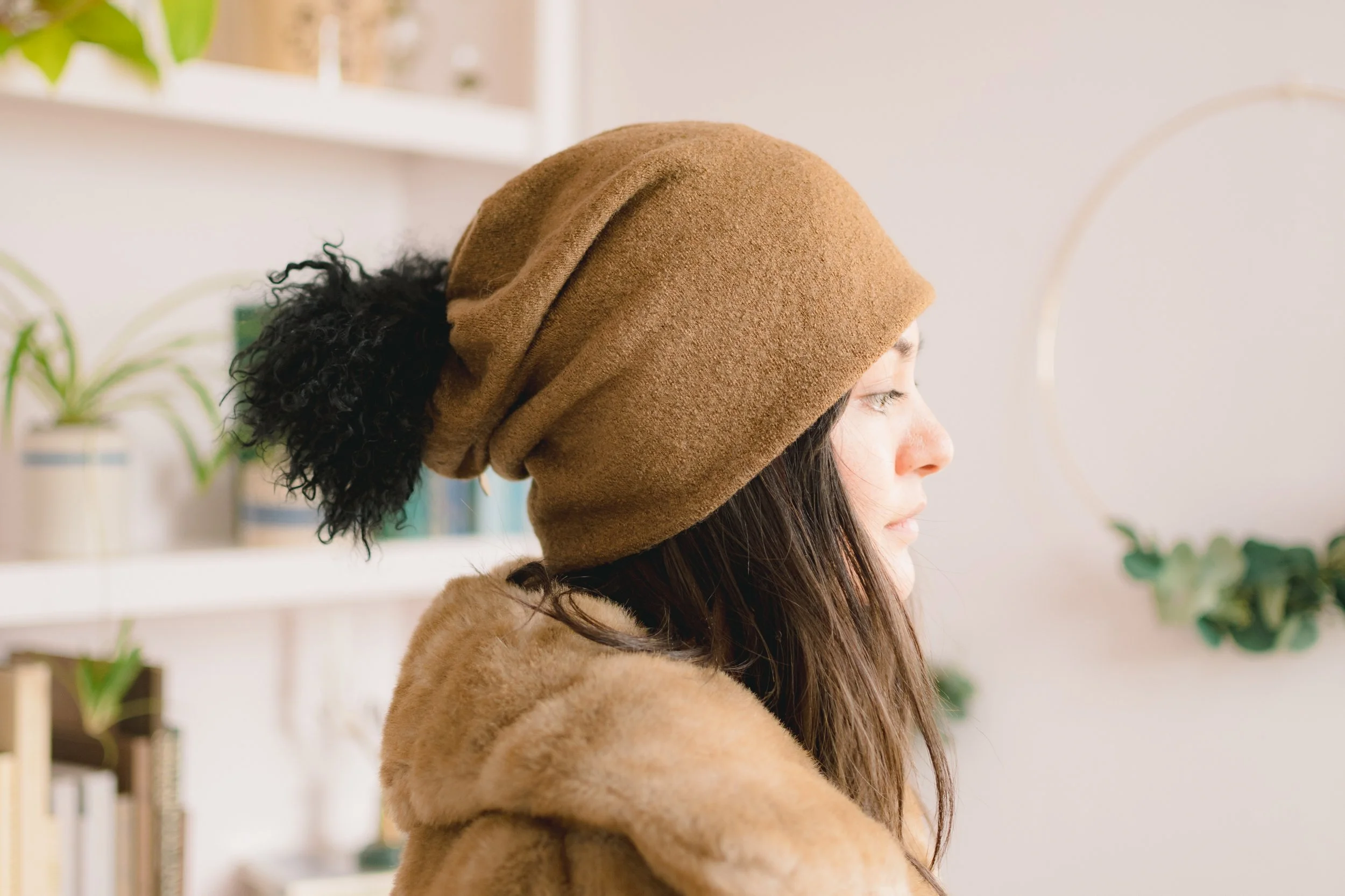 Extra Long Eskimo Beanie // Russet — ARAE