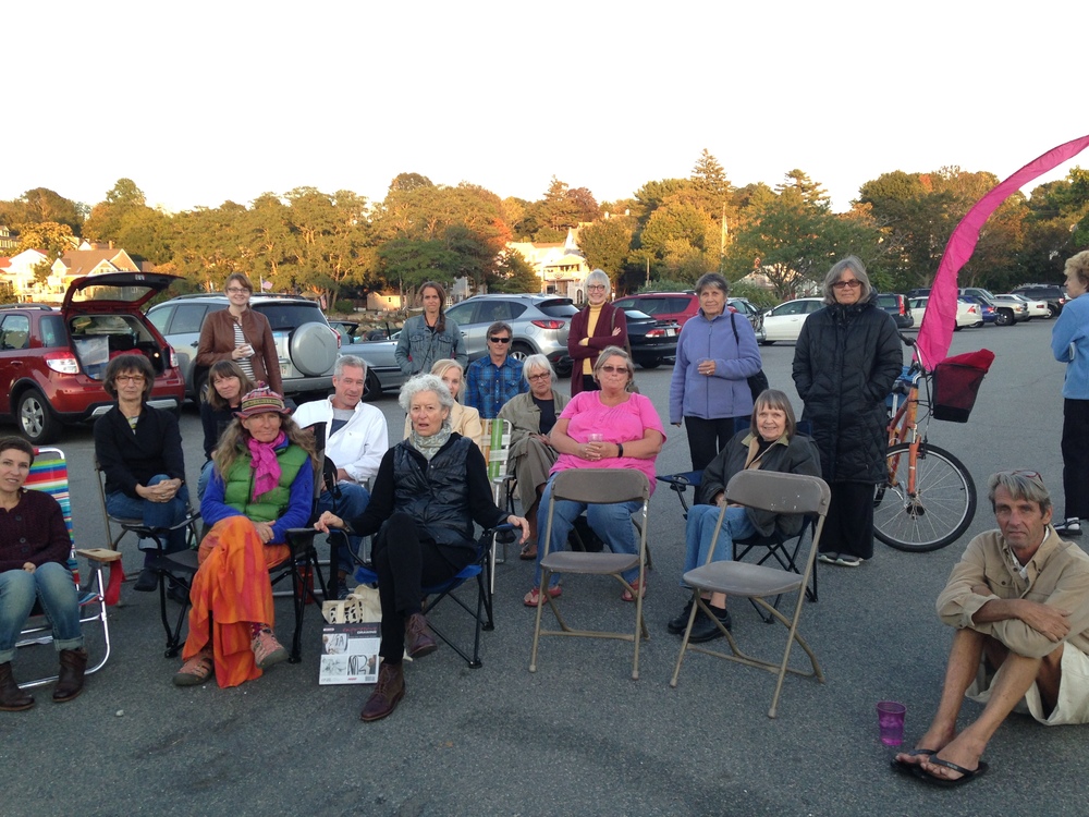  Final talk and closing reception in the Rocky Neck parking lot. 