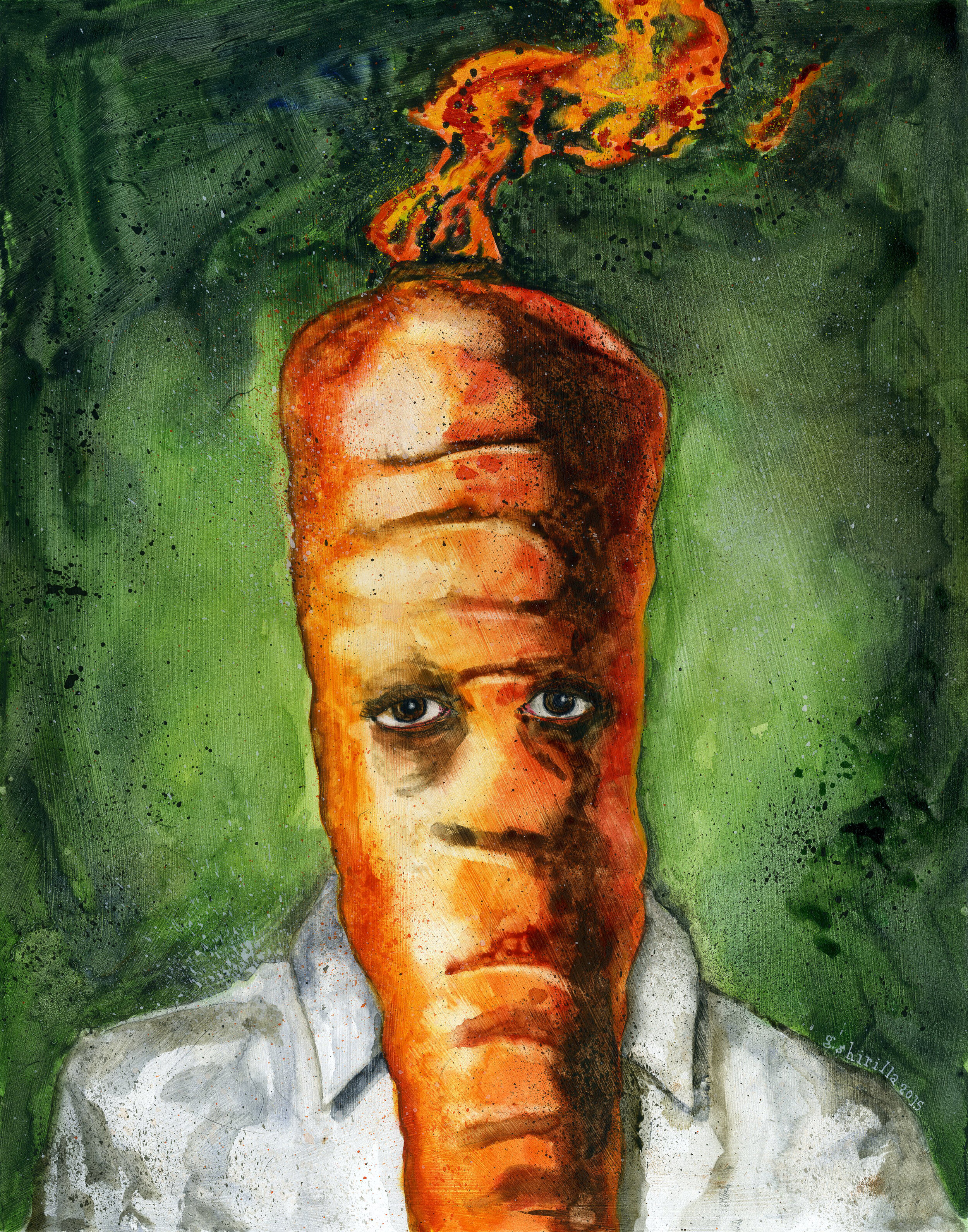 "Flaming Carrot" 2015