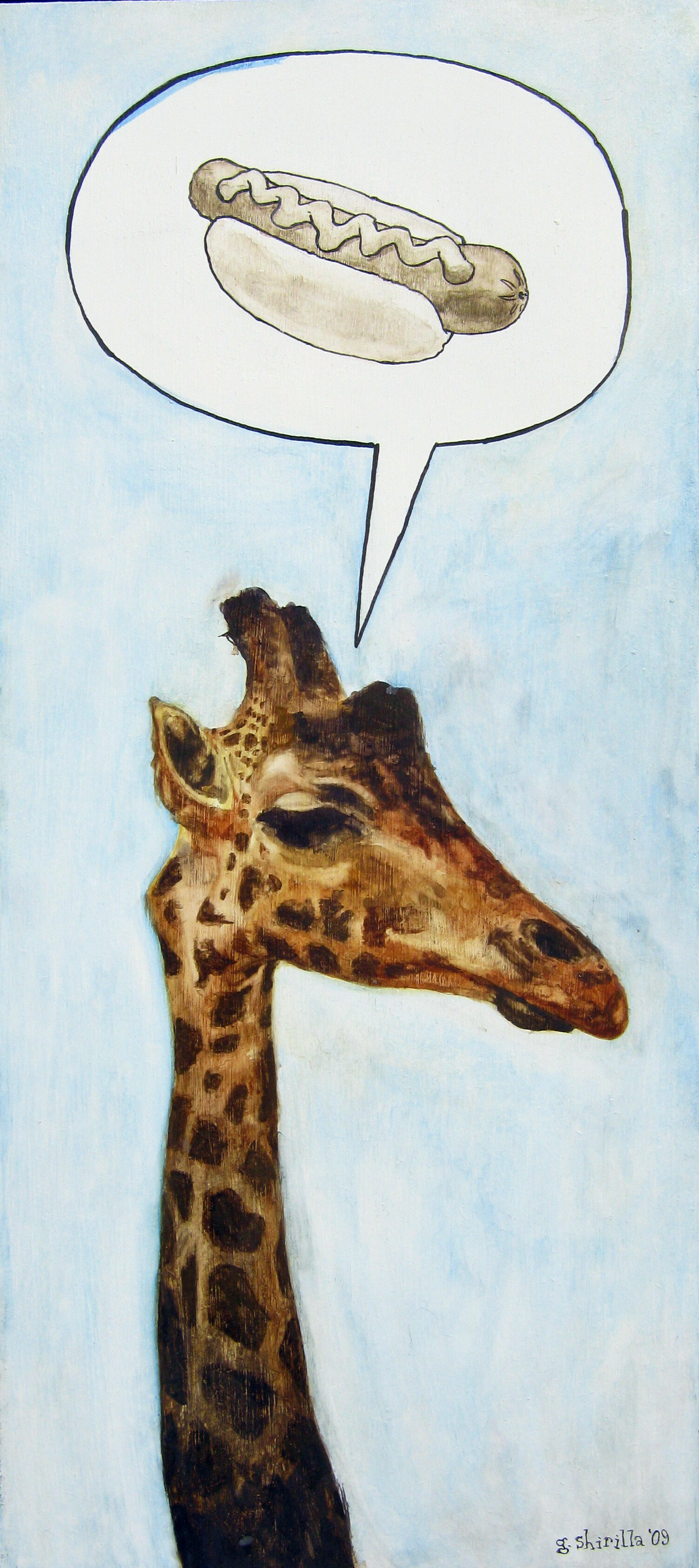 "Munchy Giraffe" 2009