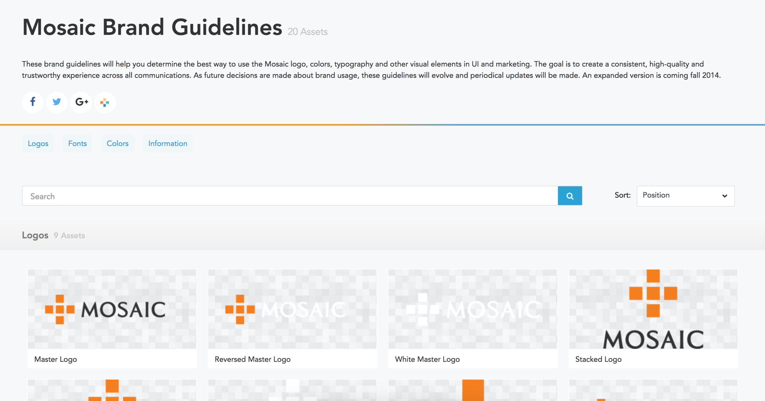 New style guide