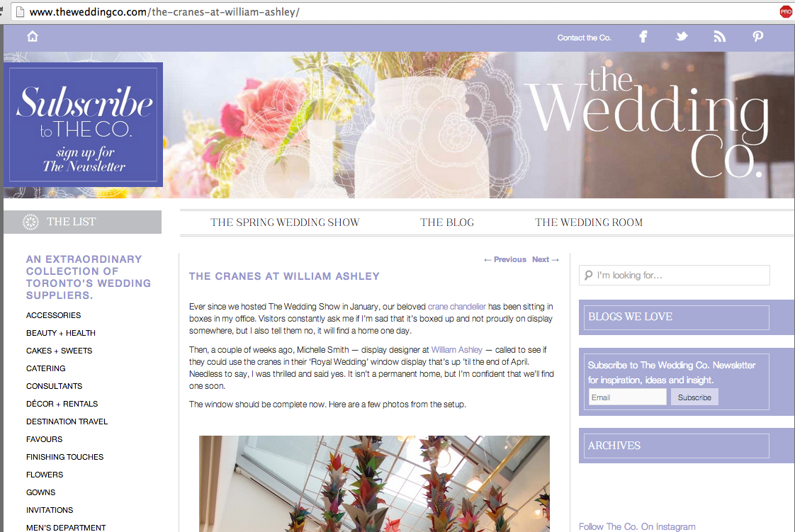 THE WEDDING CO. (ONLINE)