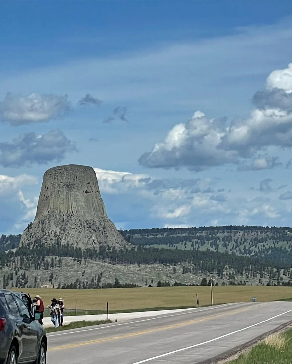 Day 10 is just about over and the highlights were as follows:
-Seeing Devils Tower from far away
-Seeing Devils Tower from up close
-Seeing Prairie Dogs, which reminded me a bit of the It&rsquo;s Always Sunny episode where they group text to mimic me