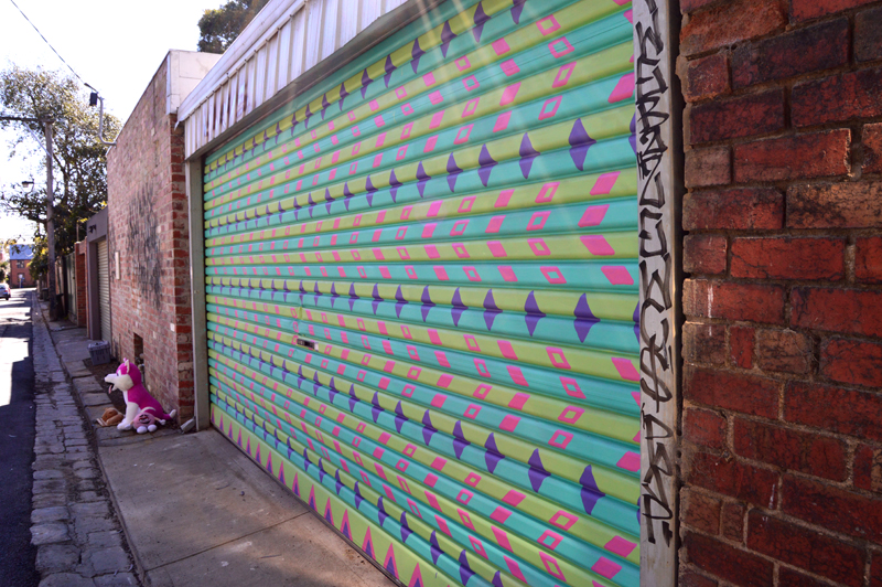 Little George Street in Fitzroy - Melbourne, Australia