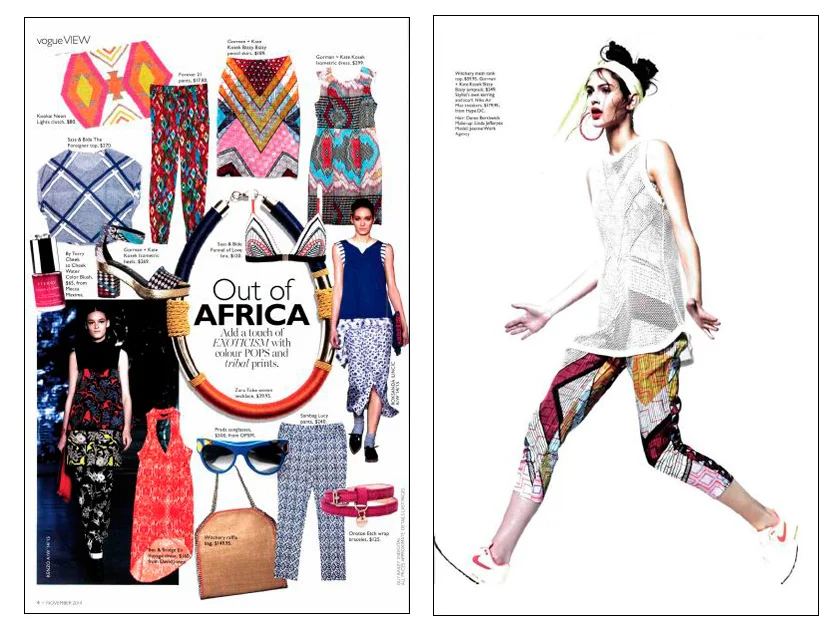 Australian Vogue November 2014 issue