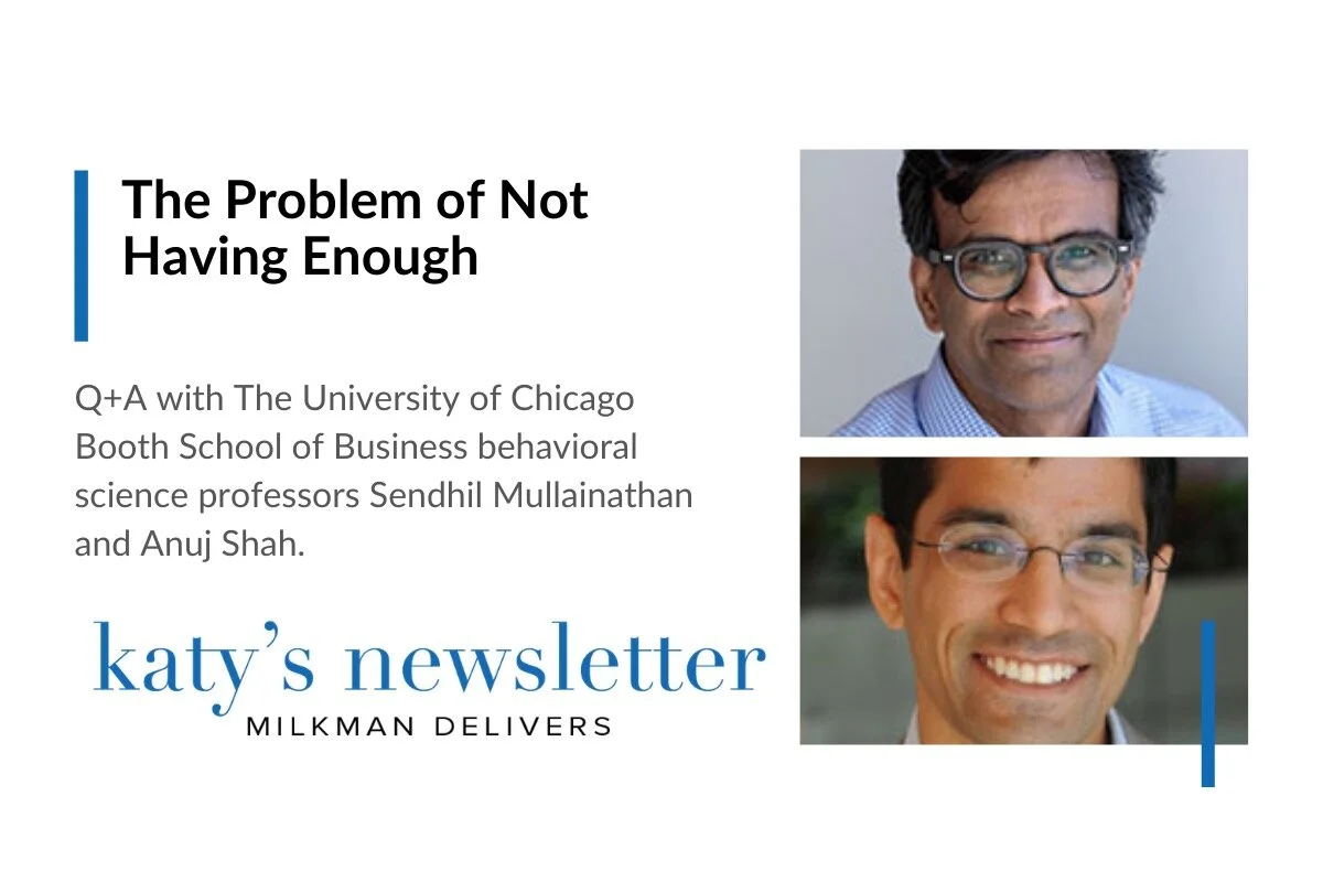 The Problem of Not Having Enough