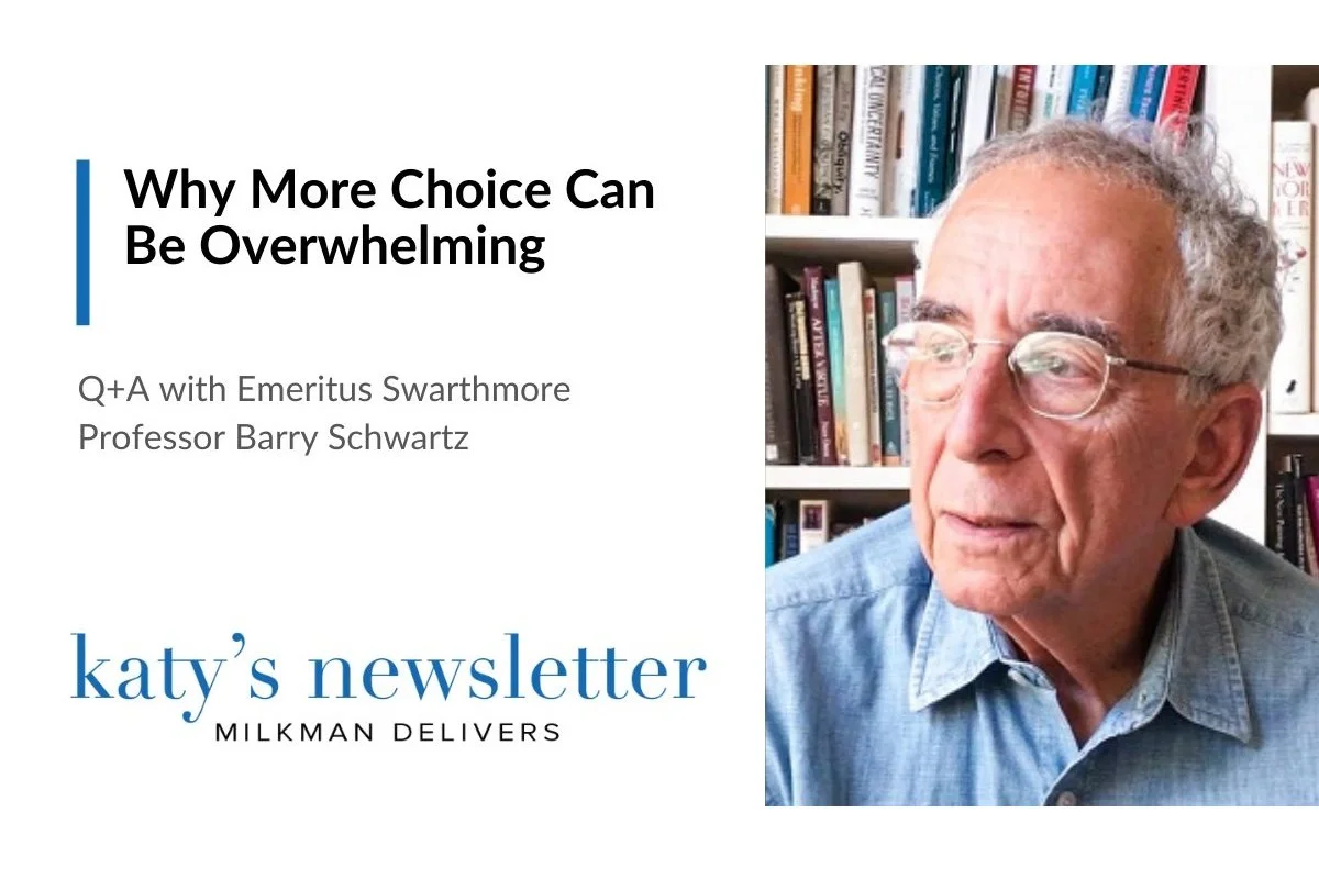 Why More Choice Can Be Overwhelming
