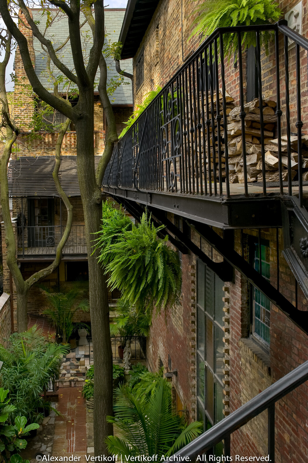 Main Courtyard View