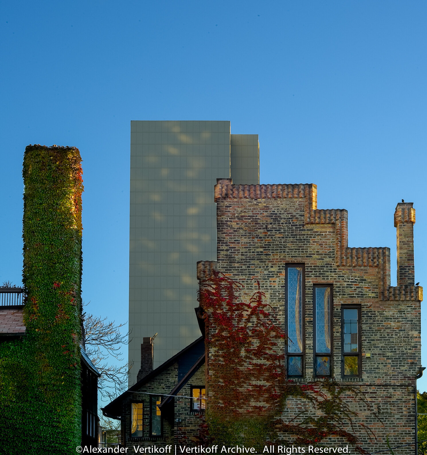 View of North Façade - Glasner Studio