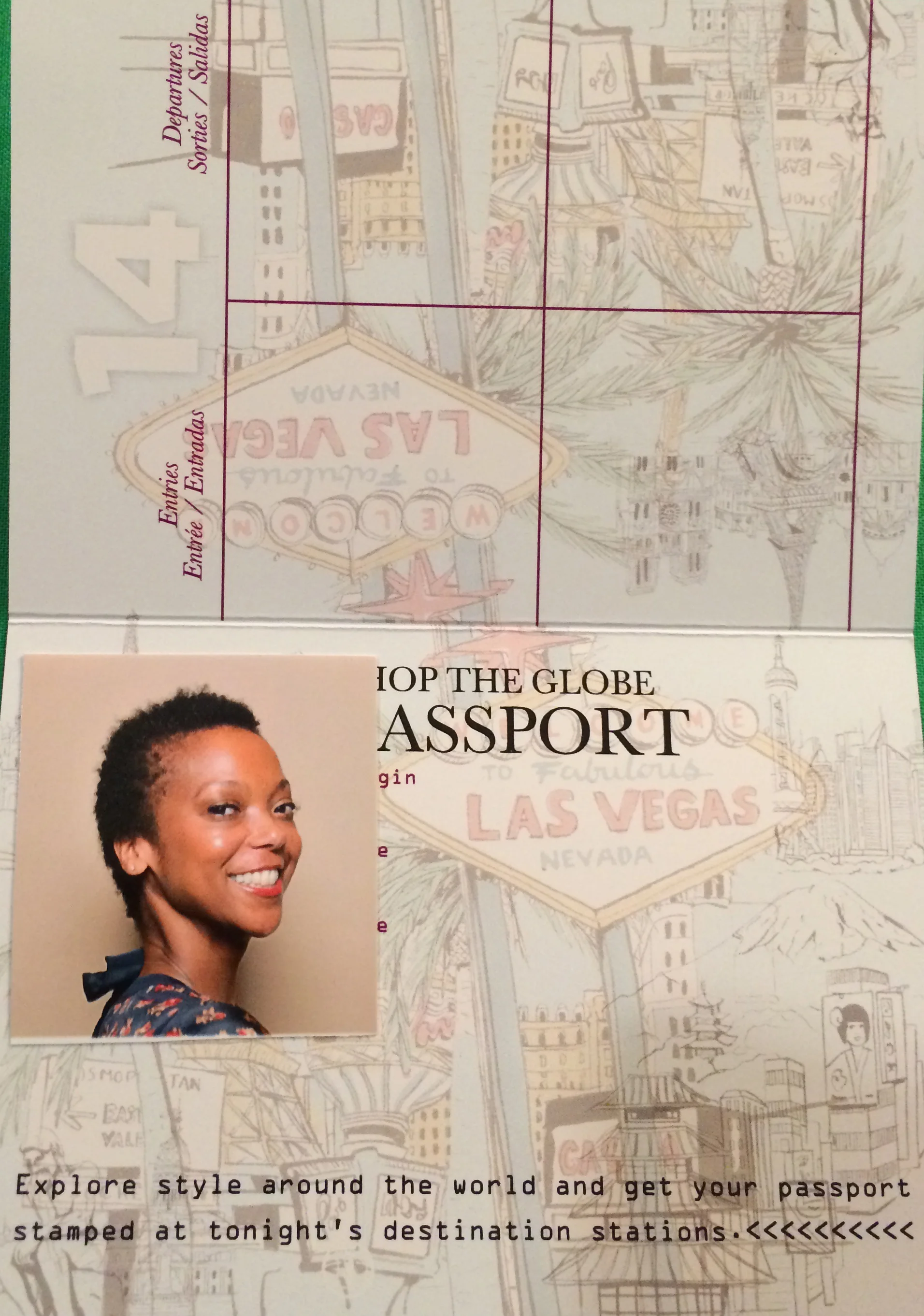 Have Kate Spade passport, will travel!