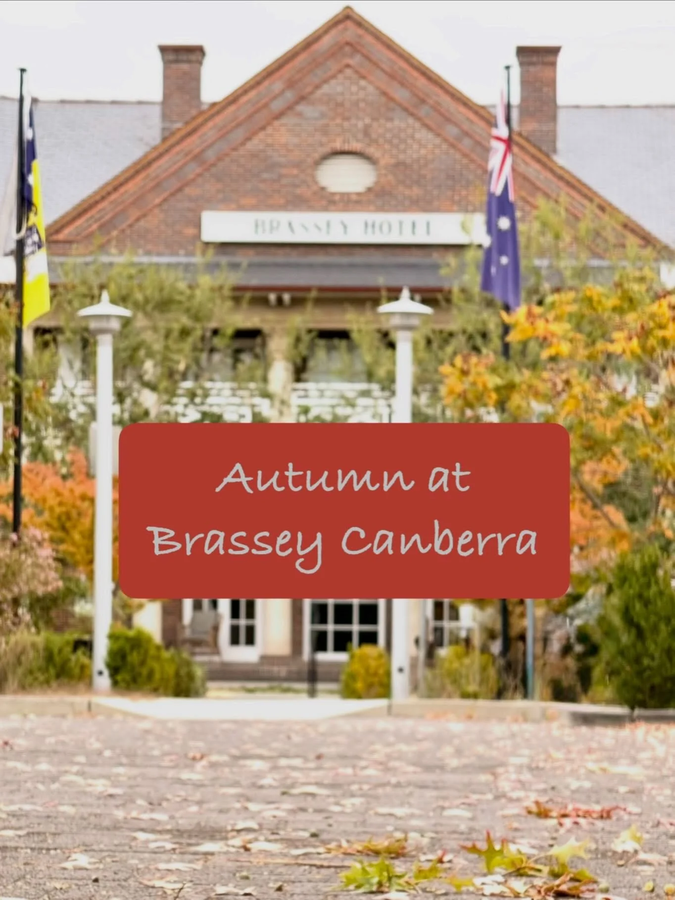 An Autumn Stay 🍂 

&mdash;

Canberra was a quick overnight stop on our road trip. 

@brasseyhotel looked cute from the reviews being a heritage property and we expected a cosy and simple stay. It was all of that but it turned out to be so much more.