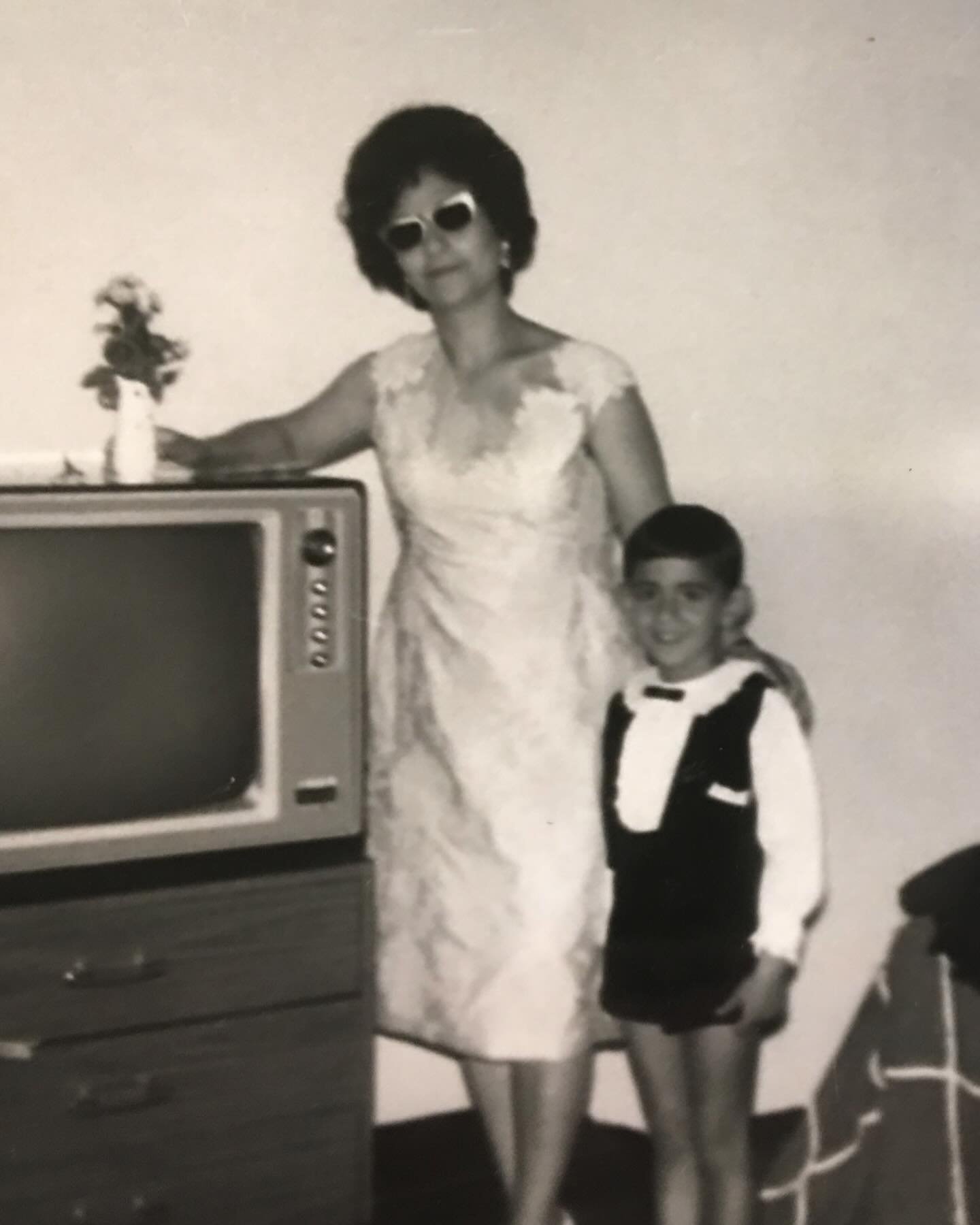 Happy Mother&rsquo;s Day to all the moms out there. Wishing you all a beautiful day. Here is a pic of me and my mom when I was little.  #happymothersday