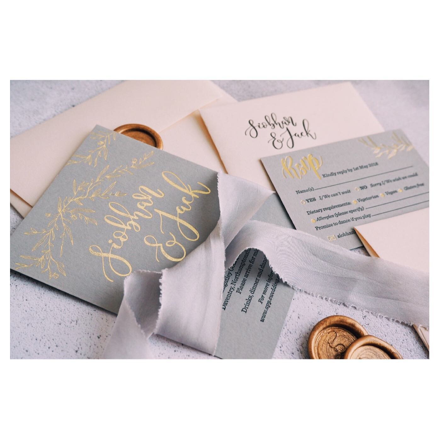 ~ From the archive ~ #marchmeetthemaker I&rsquo;ve had a break from wedding stationery for obvious reasons but I wasn&rsquo;t sure if I&rsquo;d bring this side to my business back. This is taken from a set I did a few years ago for a former friend an