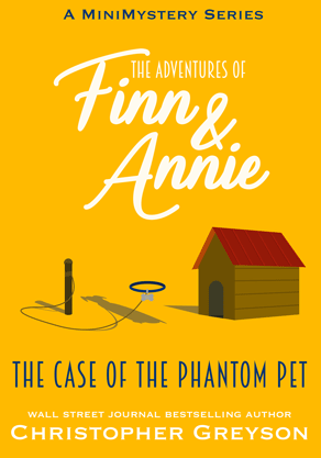 —COMING SOON—Recently involved in a car accident, a man now claims that his precious dog, Bun, was injured during the crash, too. Can Finn and Annie solve the case and discover what really happened to Bun?