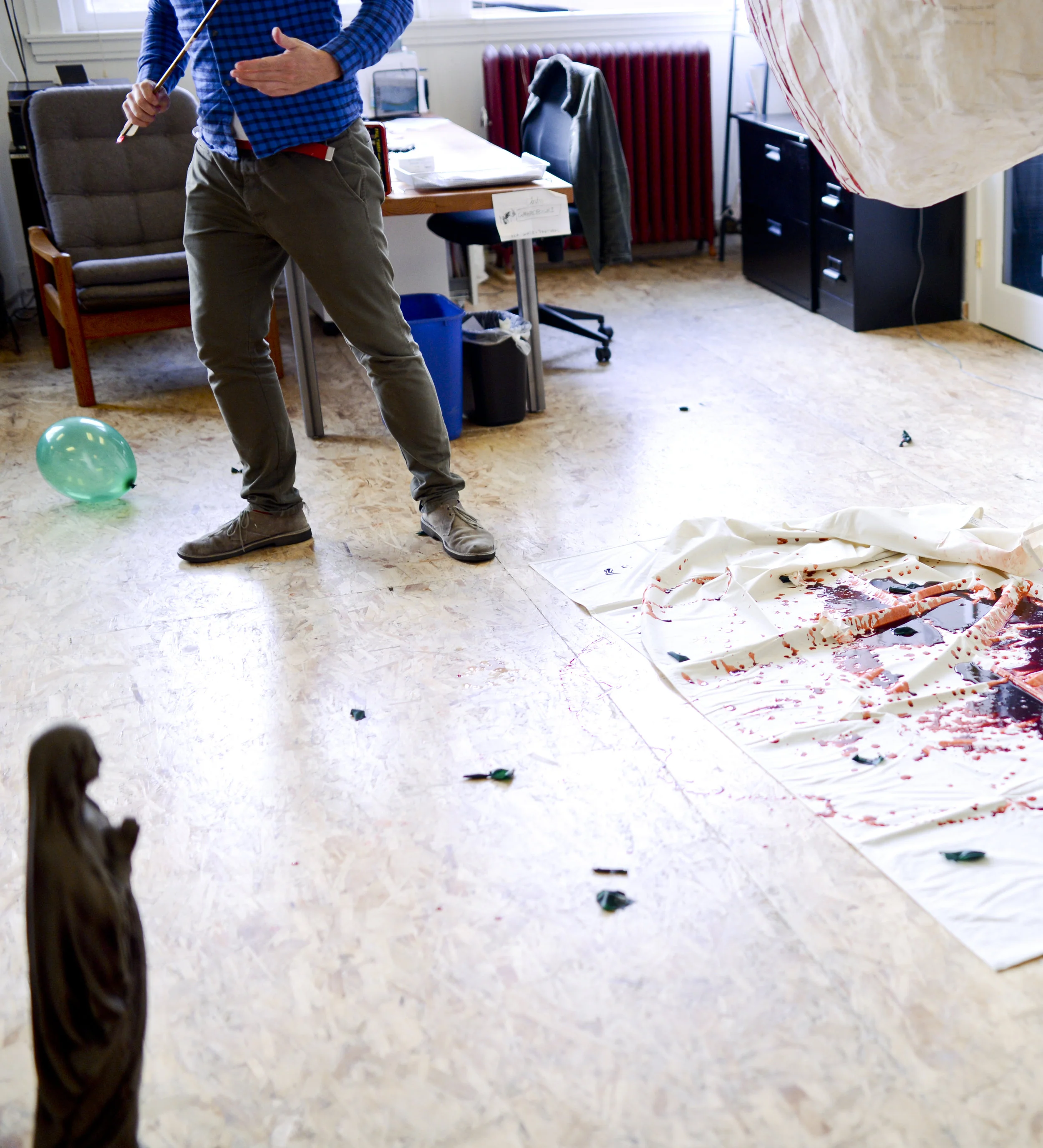  The heart still hangs in corner of their office to this day.     Credits:   Designer: Myray Reames  Helping Hands / CD: Alex Derwin   ECD: Steve Luker  Agency: Mutt Industries   