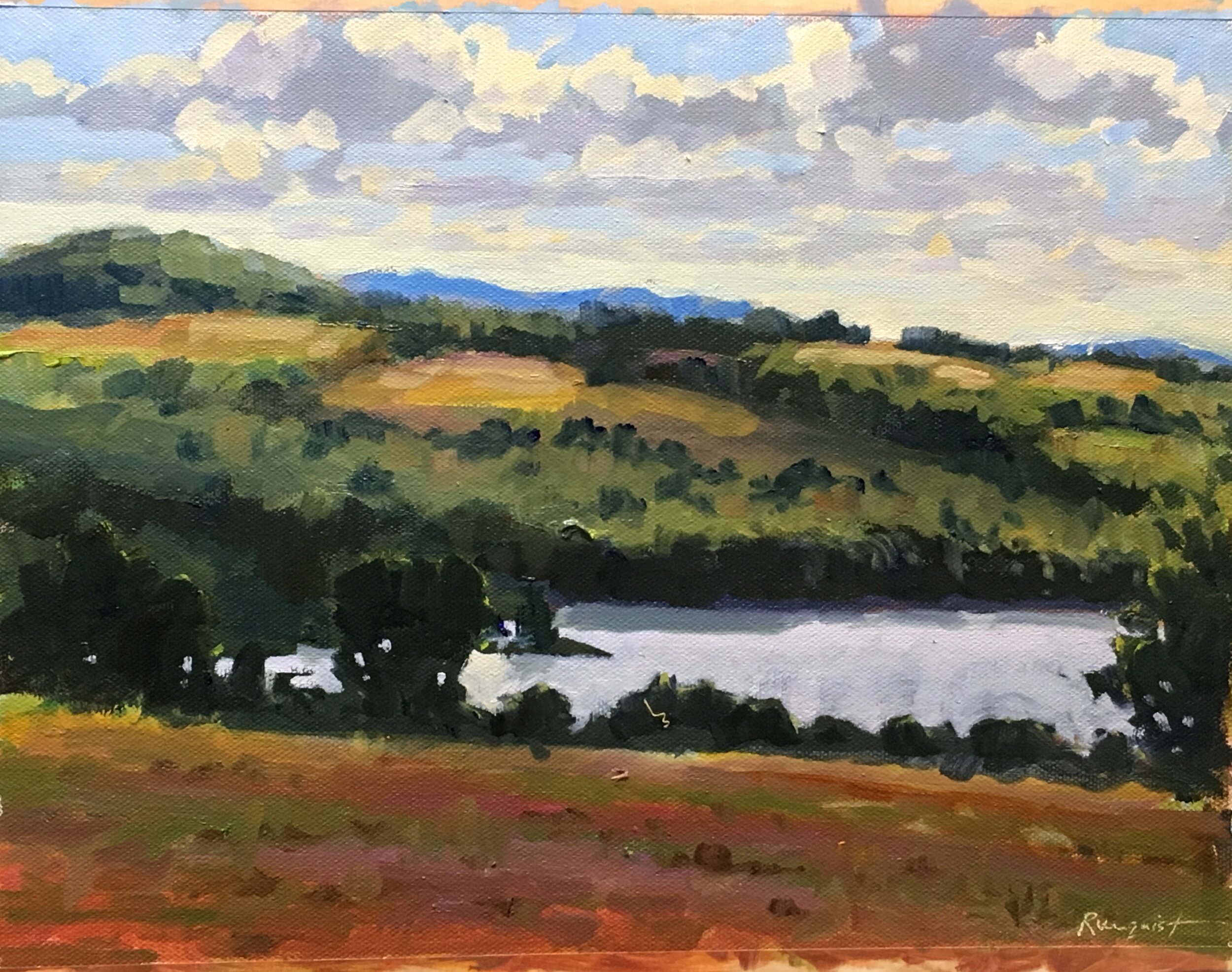 From Appleton Ridge Study 9x12 oil $980