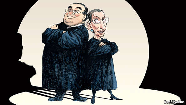 The Economist on ‘Scalia/Ginsburg’