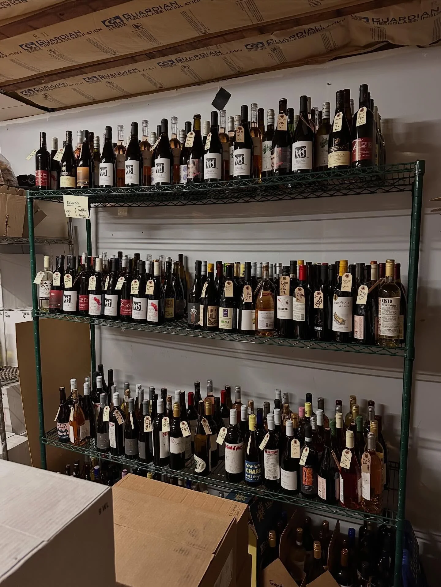 first 2026 reminder from us, your wine of the month has been here since last year 🤪! pick it up when you come in for january on wednesday 📦