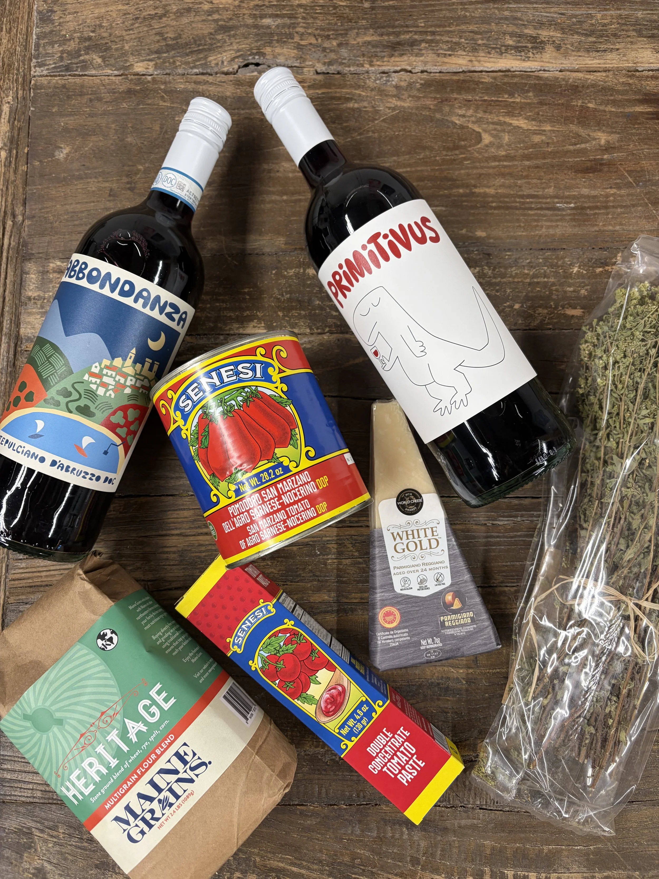 Pats, Pizza Strips &amp; Italian Reds