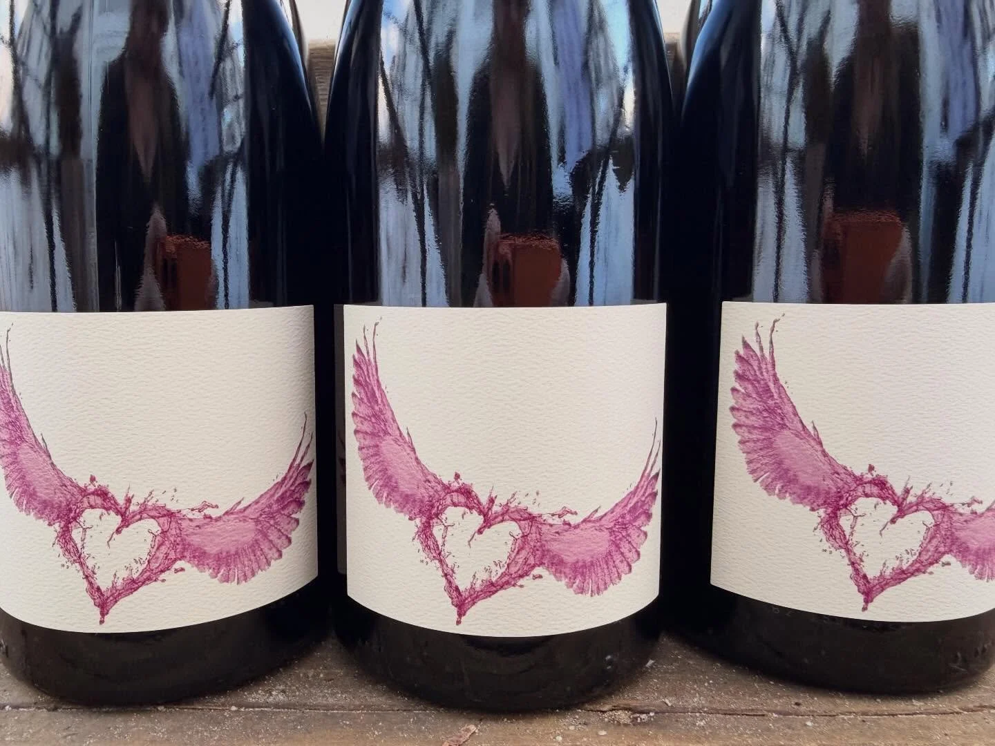 love is in the air and so is @abiouness_wines grenache, come in and try tomorrow with @gallerysitka new art installation!