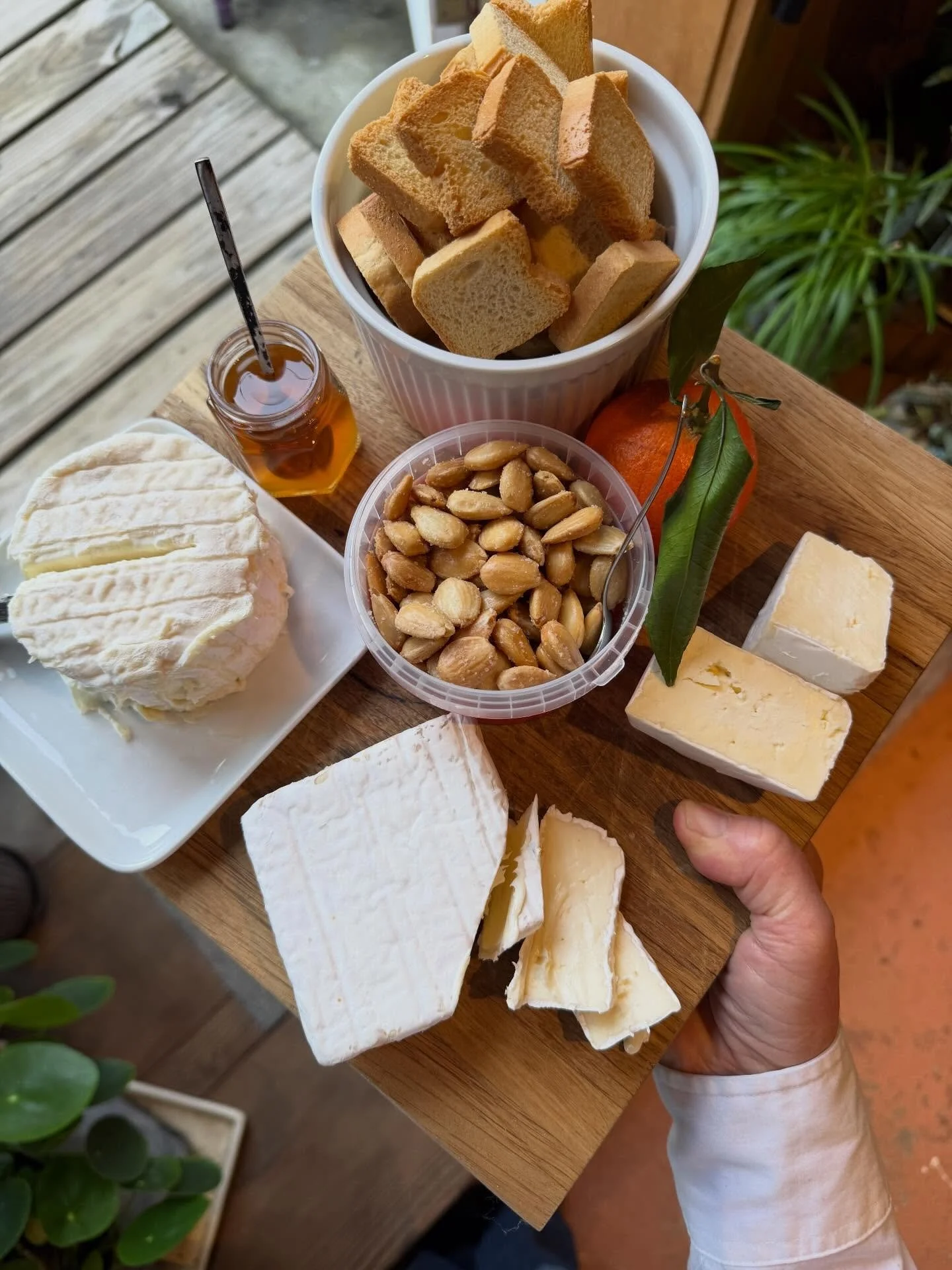 spring cheese board ✅, we have all this and more until 7 today and tomorrow!