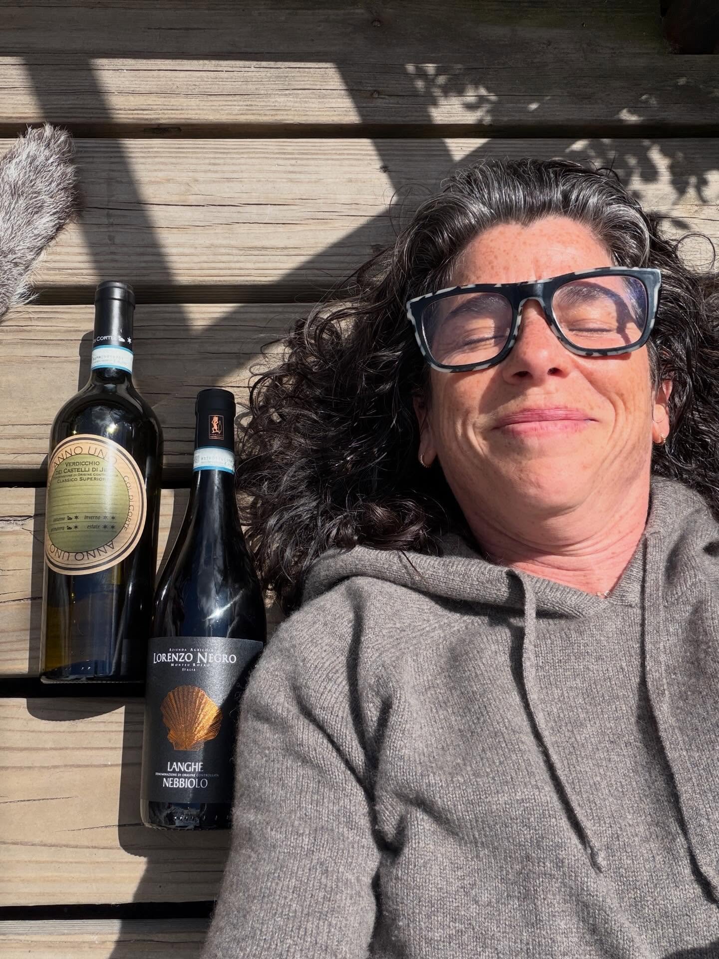 @mucciimports and sunshine, what a great friday! come and see me until 7pm! #italianwine #italianfood