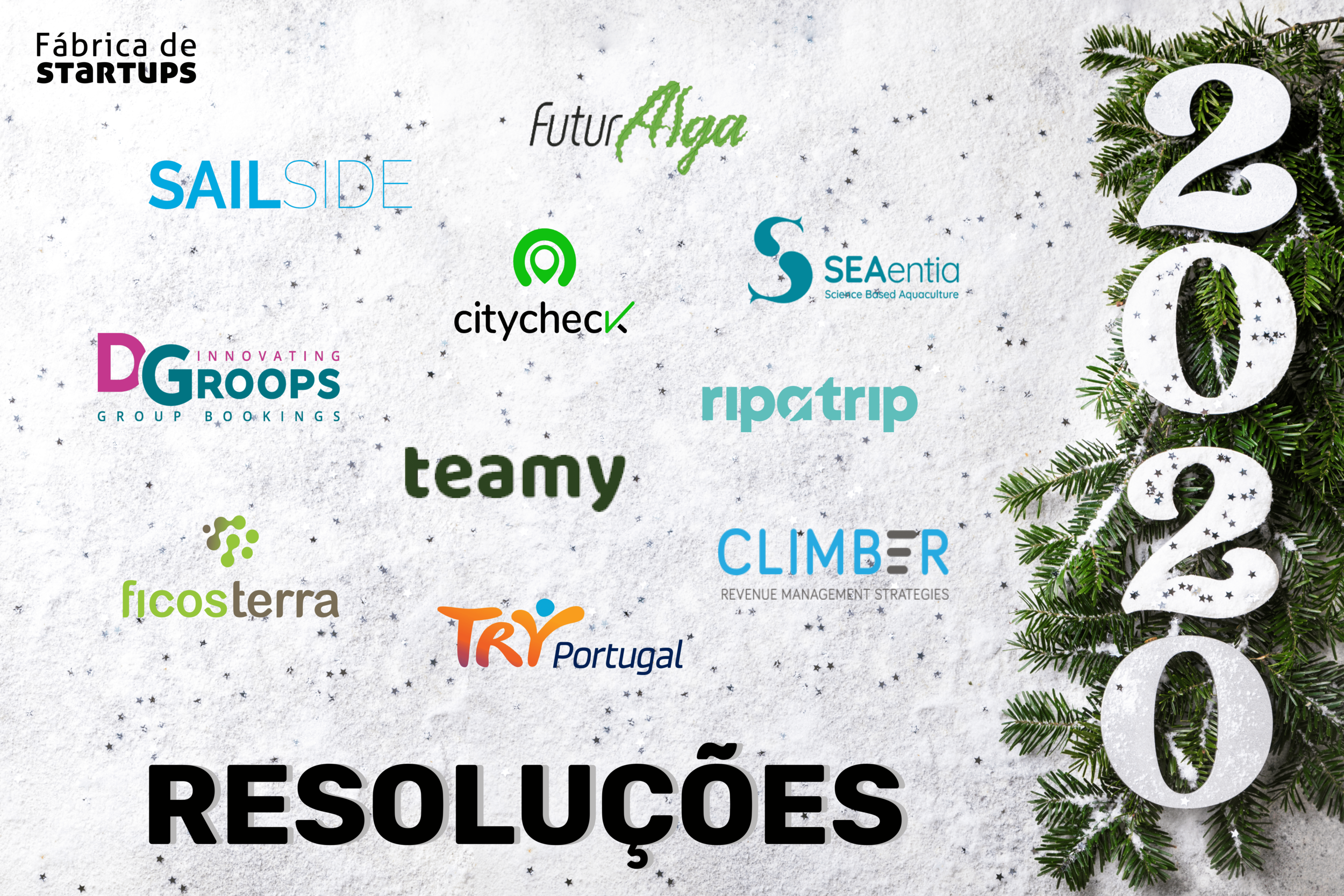 Da Citycheck à TRY Portugal, conhece a lista de resoluções das nossas startups para 2020