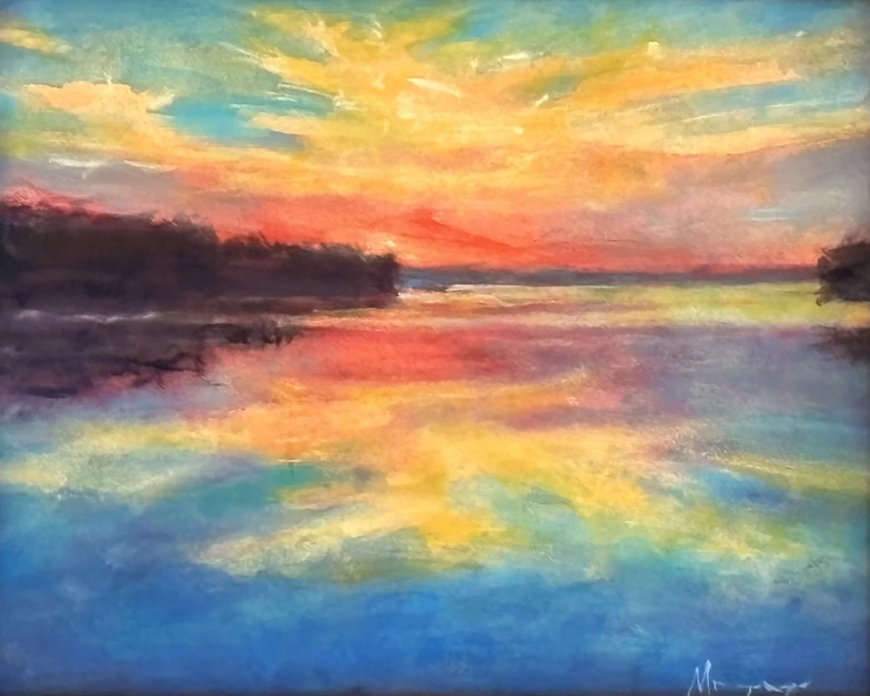 "Peace Now" original acrylic, 8"x10", $500.00-SOLD