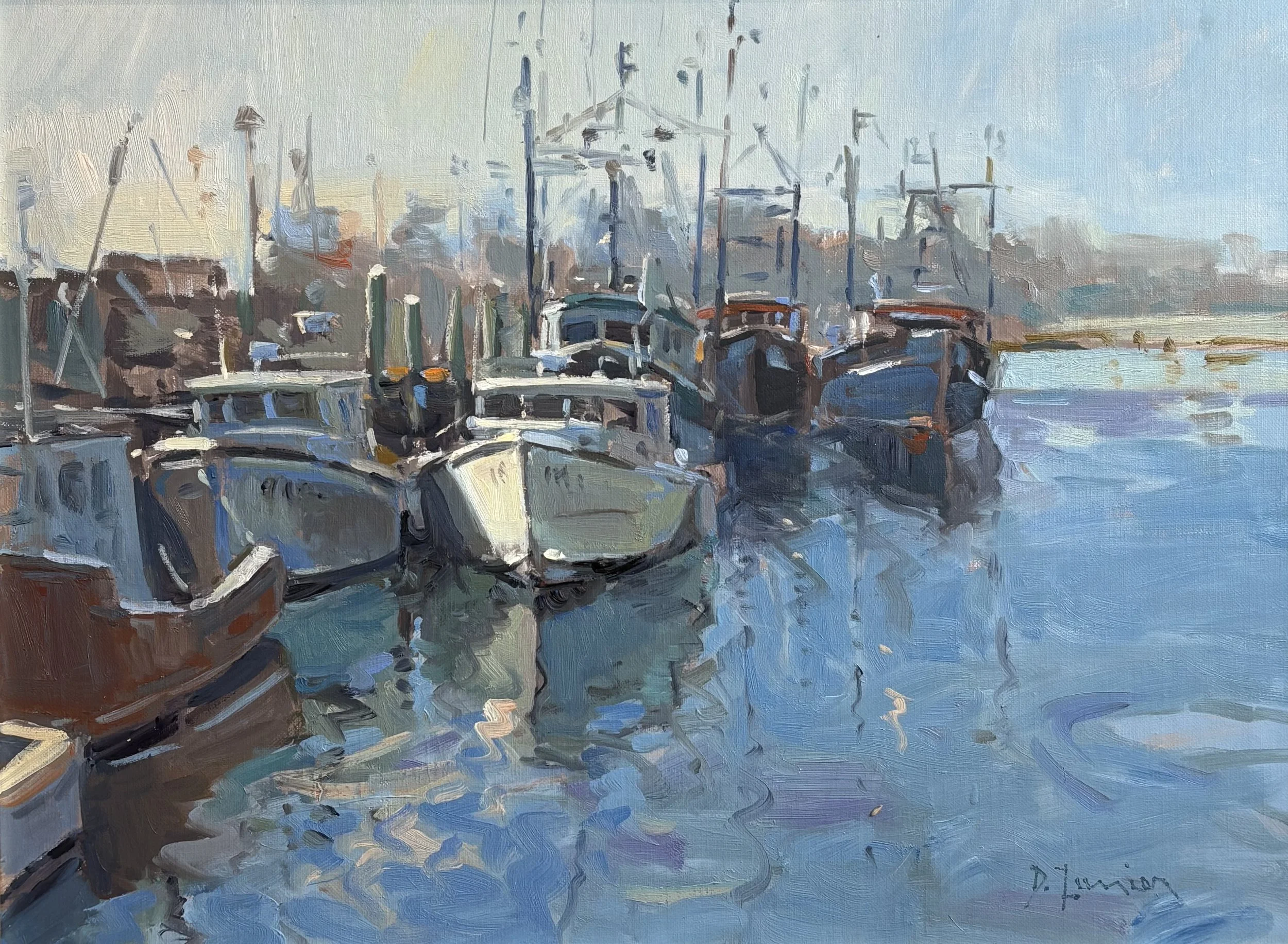 "Seacoast Morning" original oil, 18"x24", $4700.00-SOLD