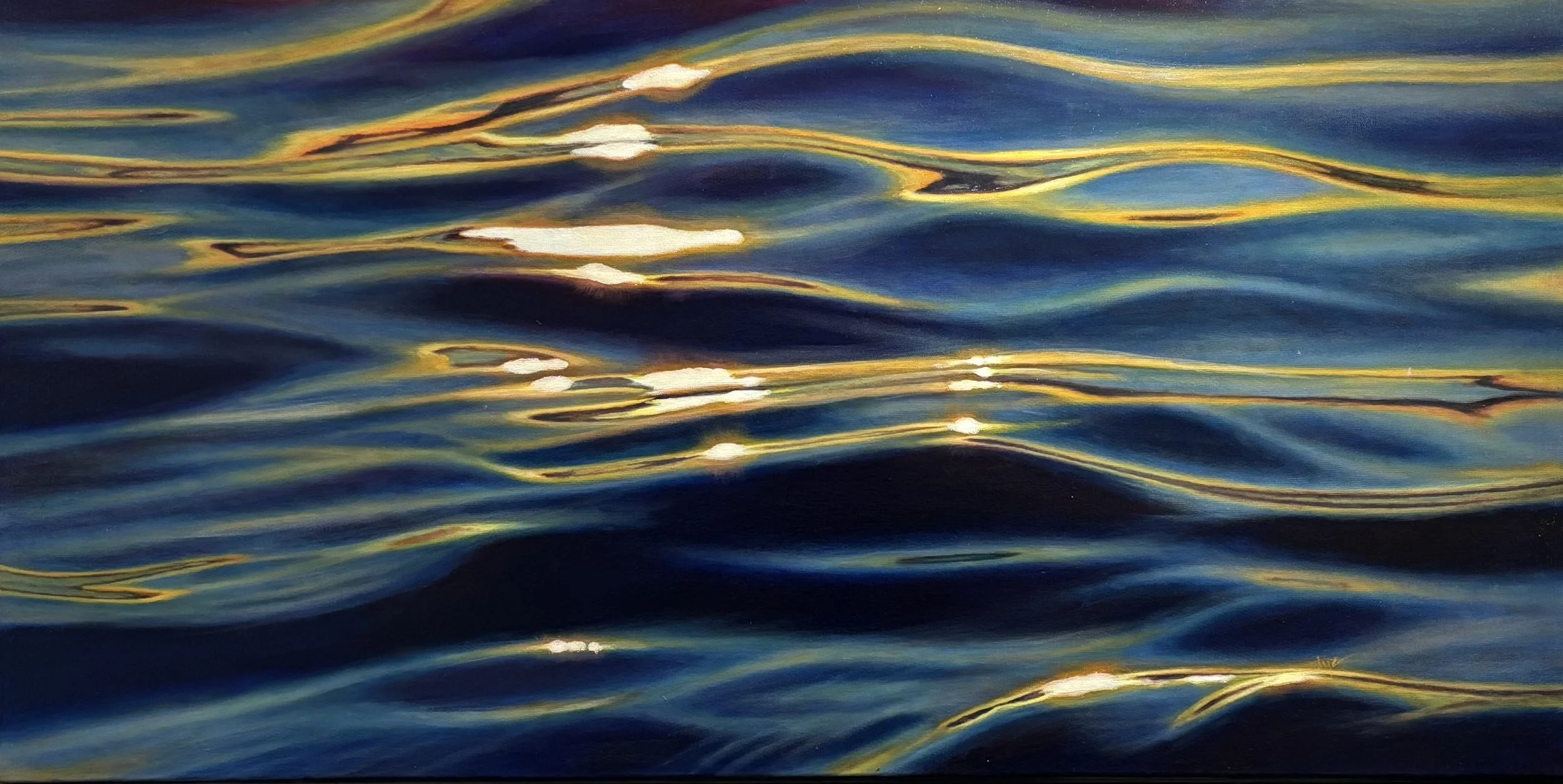 "Clarity" original oil, 18"x36", $3300.00