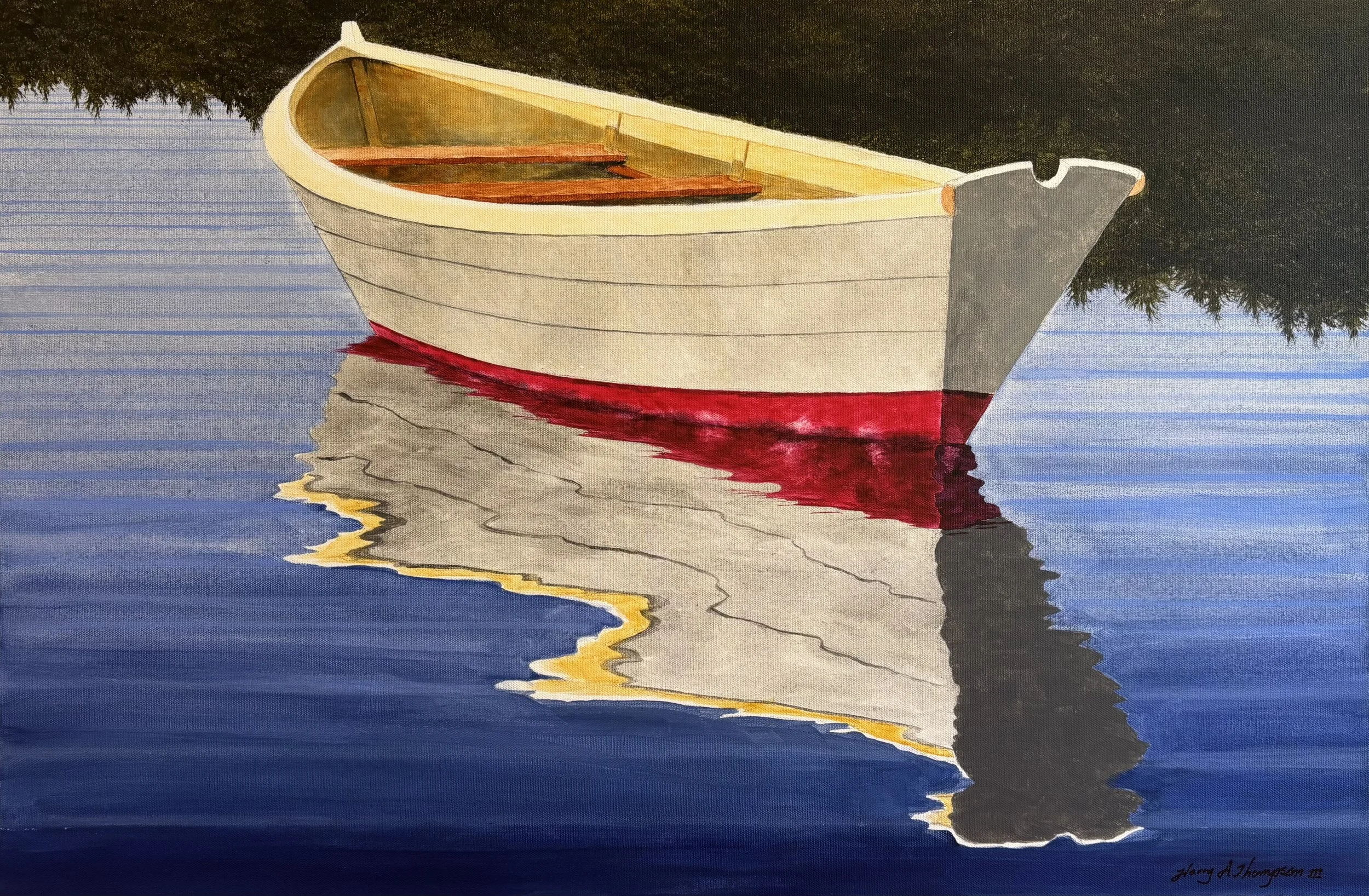 "Steady", original acrylic, 24"x36", $1200.00