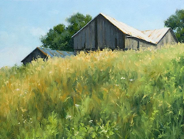 "Siegel Farm", original oil, $525.00