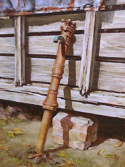 "Rust" original pastel, $690.00