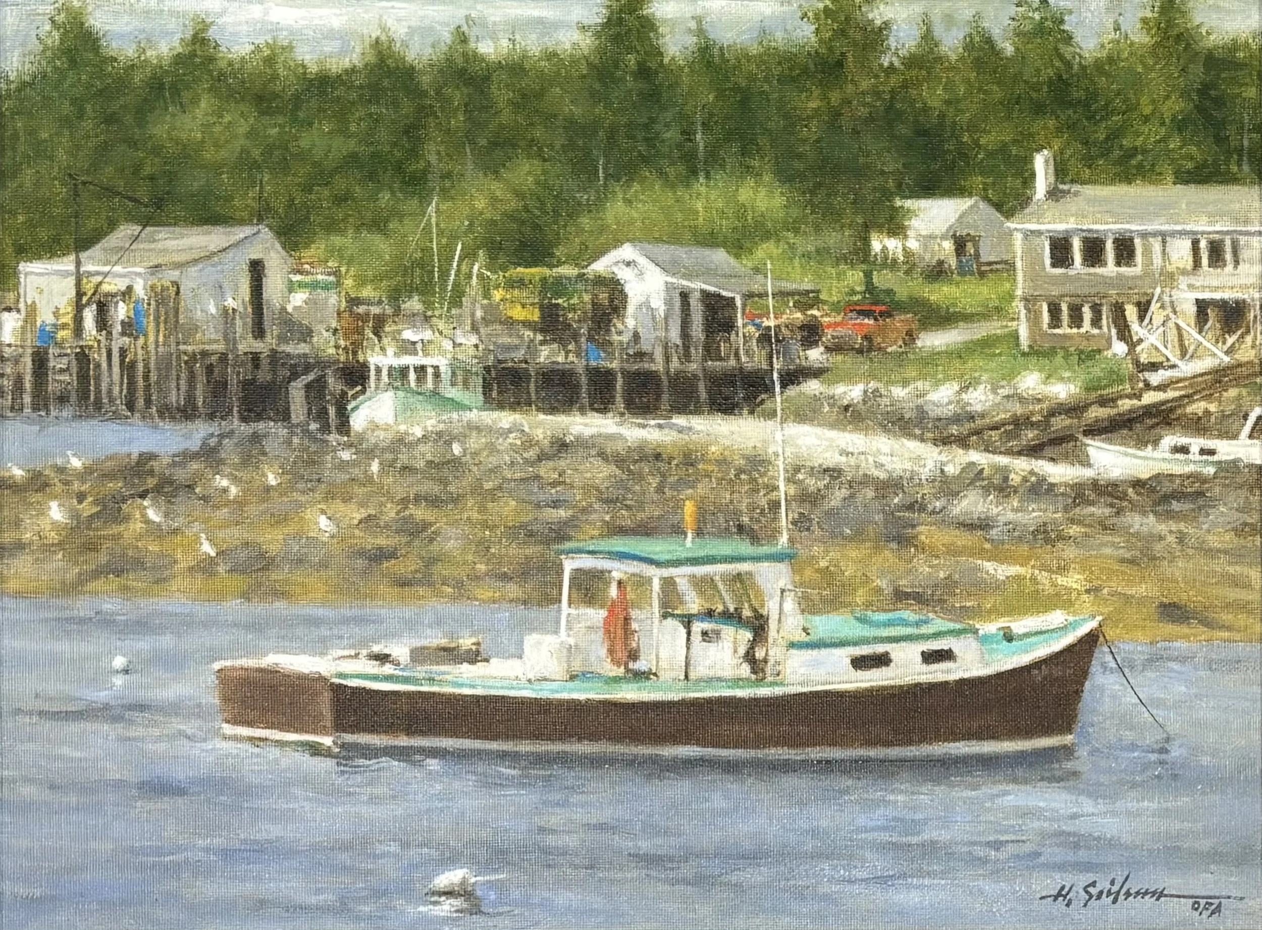 "Rested and Ready", original oil, 12"x16", $2100.00