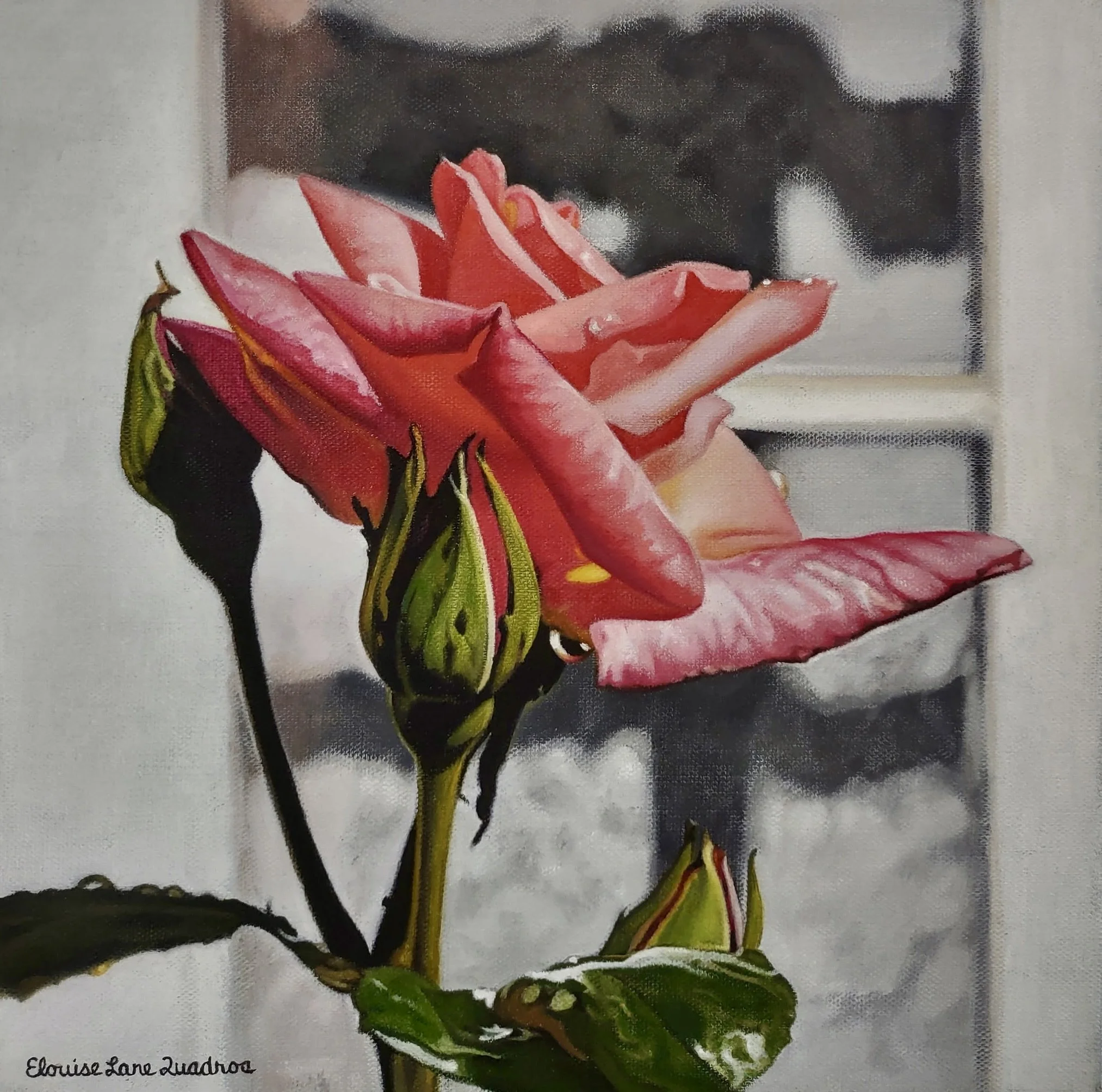 "Summer Solitude" original oil, 12"x12", $650.00