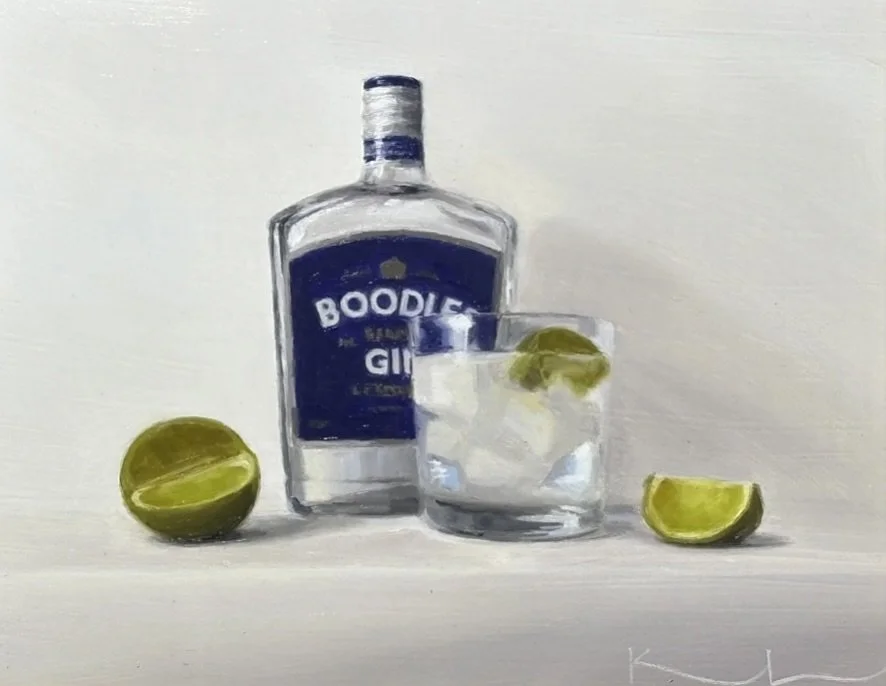 "Oodles and Boodles" original oil, 8"x10", $500