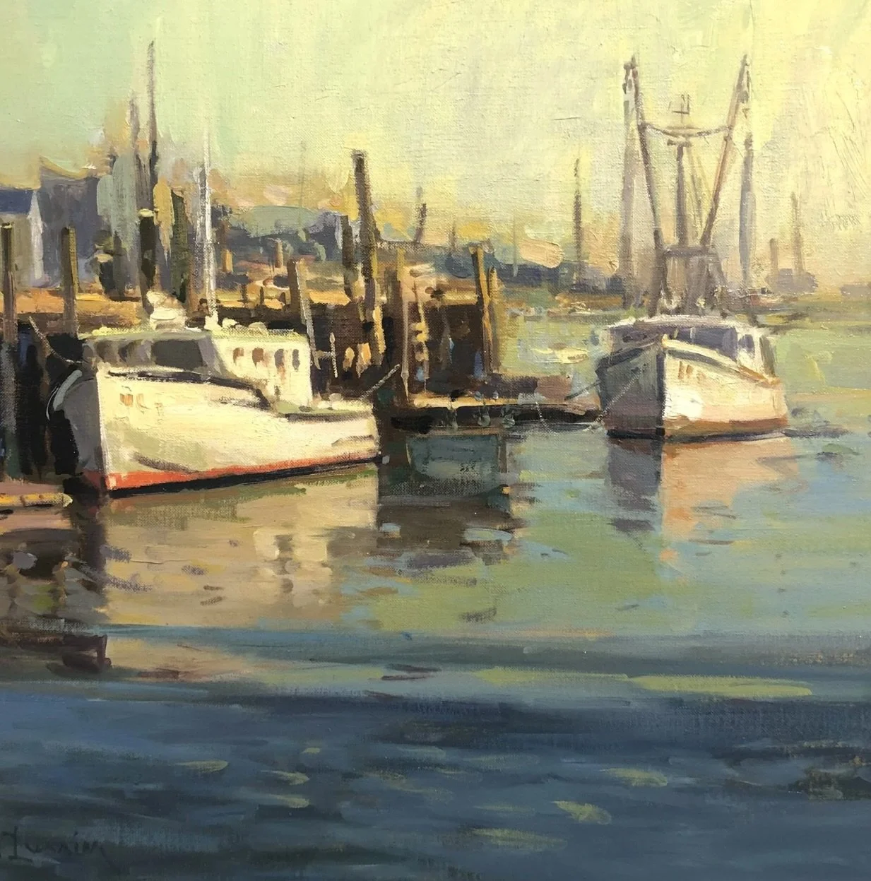 "Sea Glass" original oil, 16"x20", $3200.00