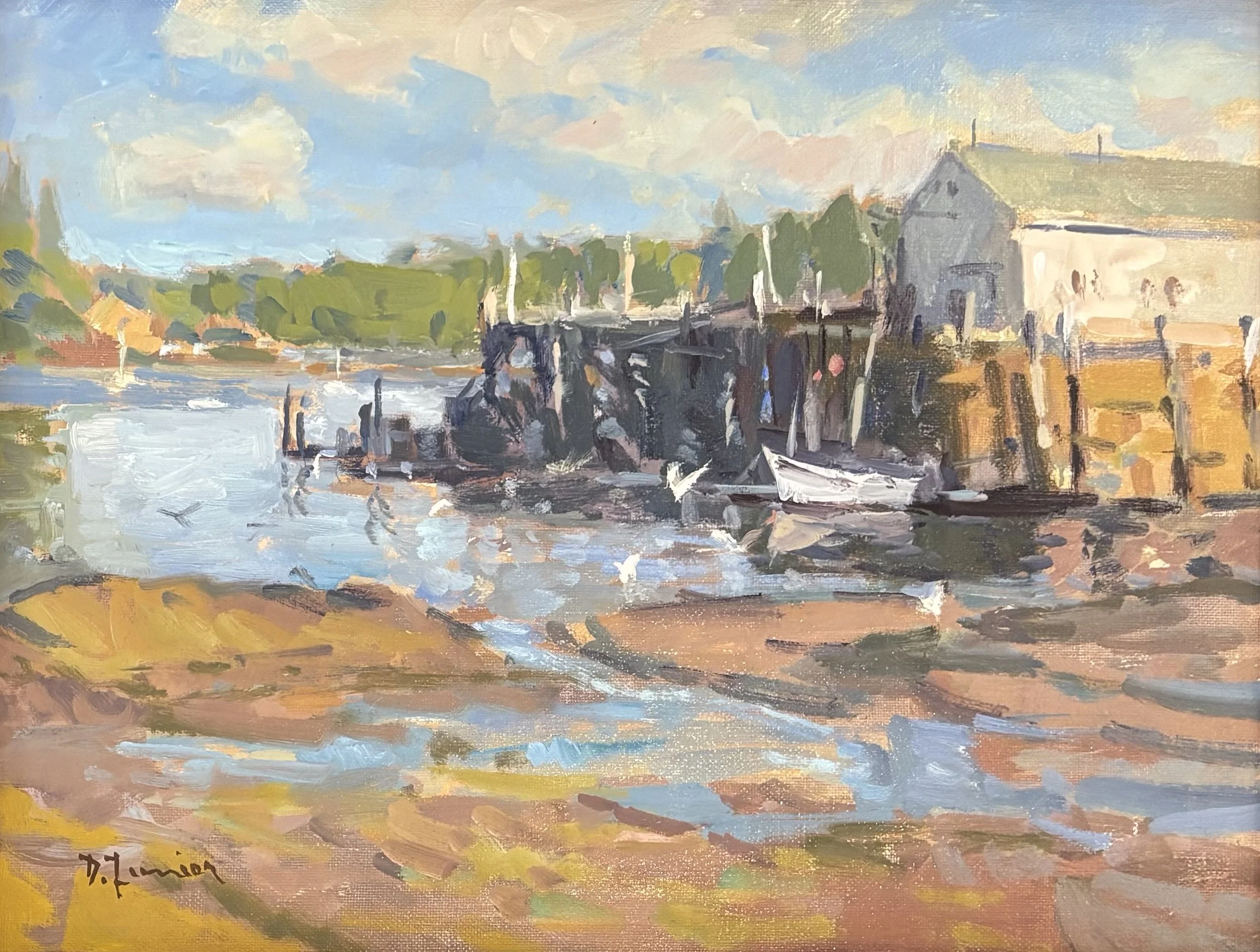 "Low Tide" original oil, 12"x16", $2200.00