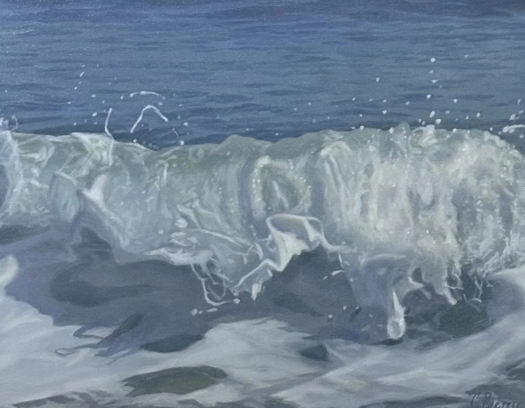"Light and Motion" original oil, 8"x10", $850.00