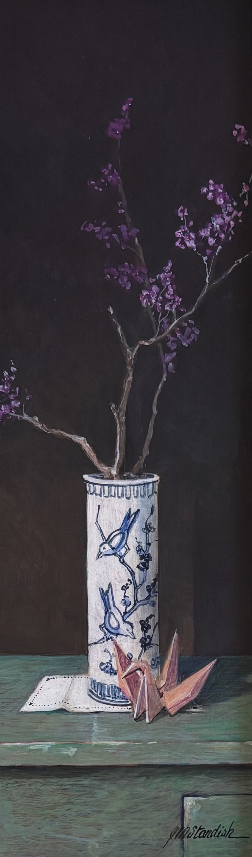 "Which One of These is Not the Same" original egg tempera, outside dimensions 11"x19", $950.00 