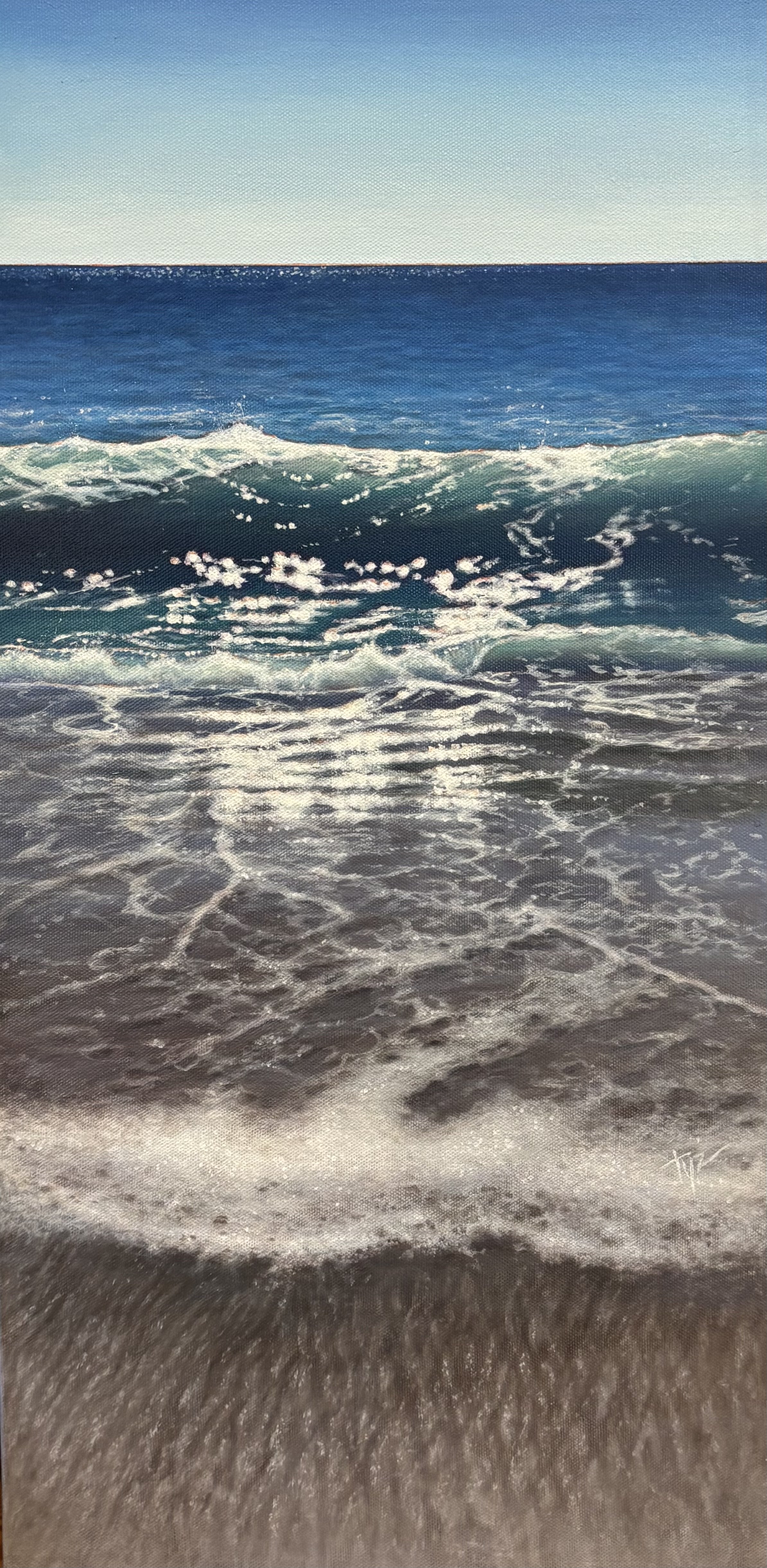 "Shiny Things" original oil, 12"x24", $1950.00