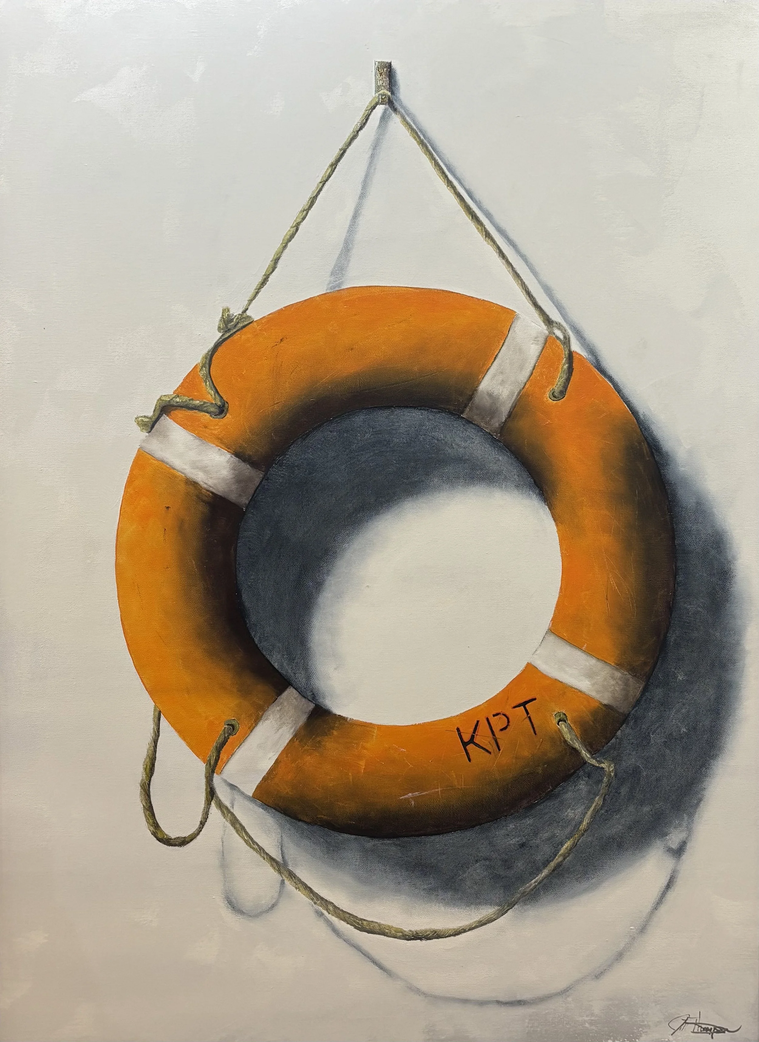 "Just in Case" original oil, 30"x40", $2000.00