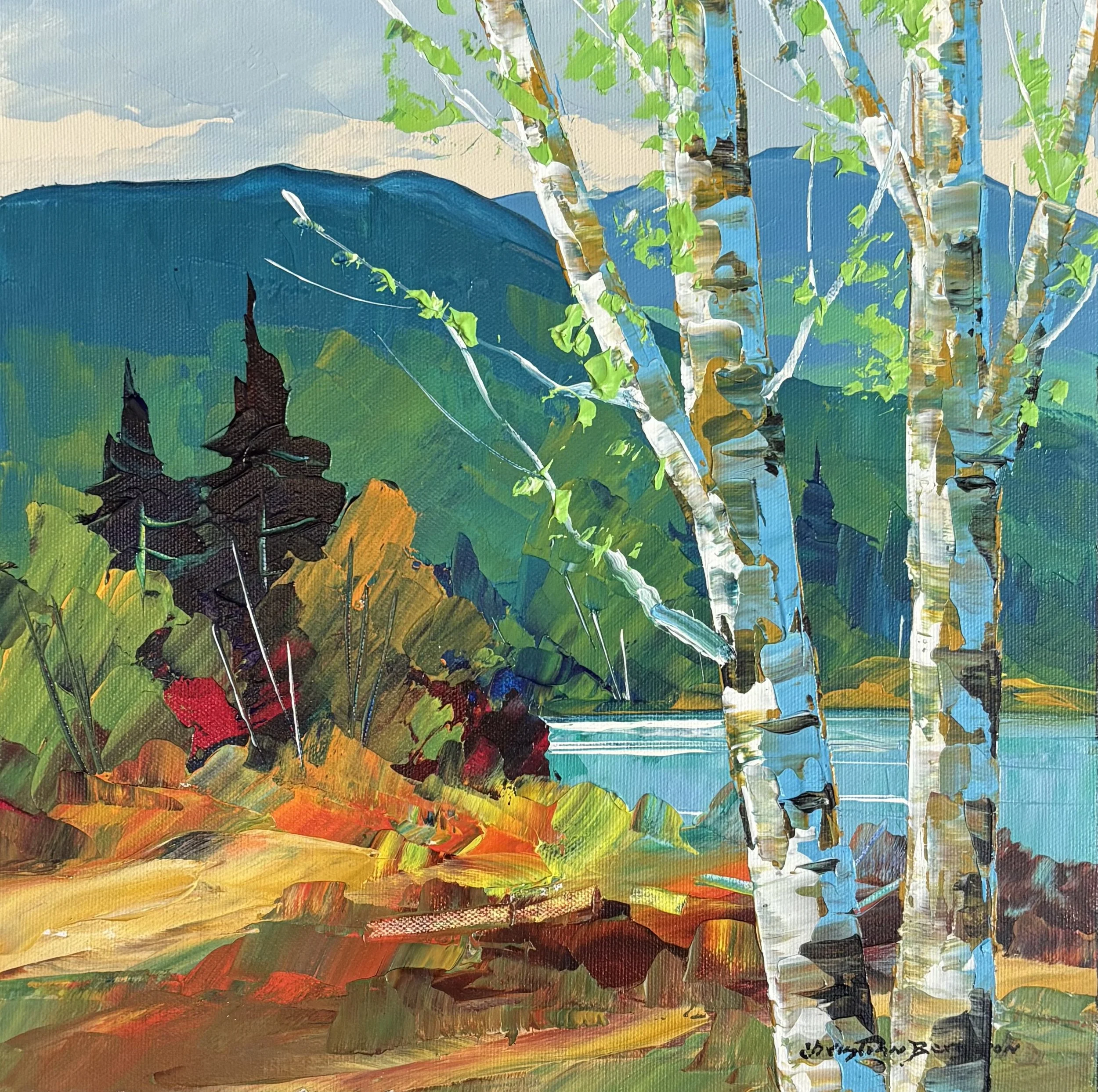 "Late Summer" original acrylic 12"x12" $1000.00