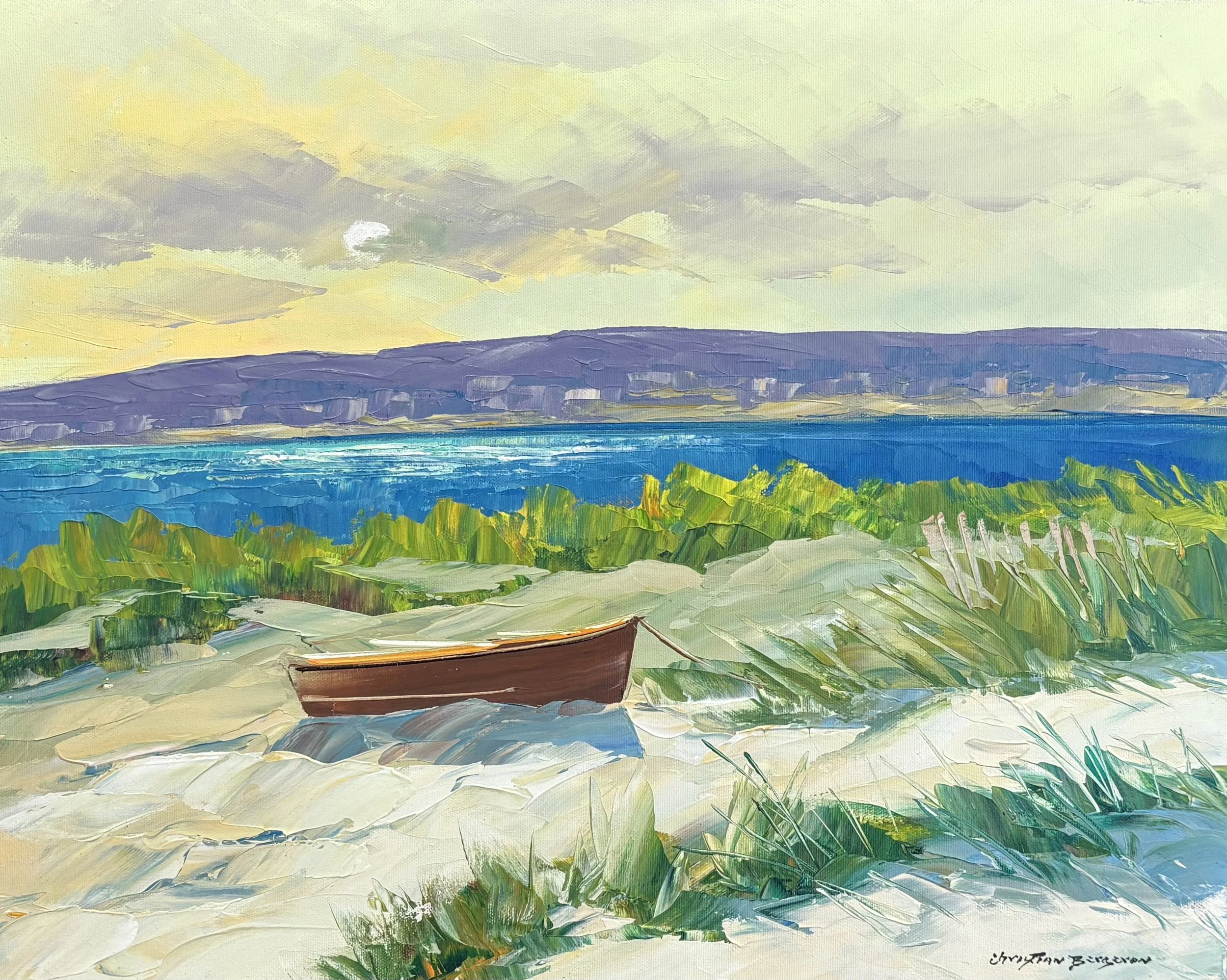 "Late Afternoon Light" original acrylic, contact gallery for more information