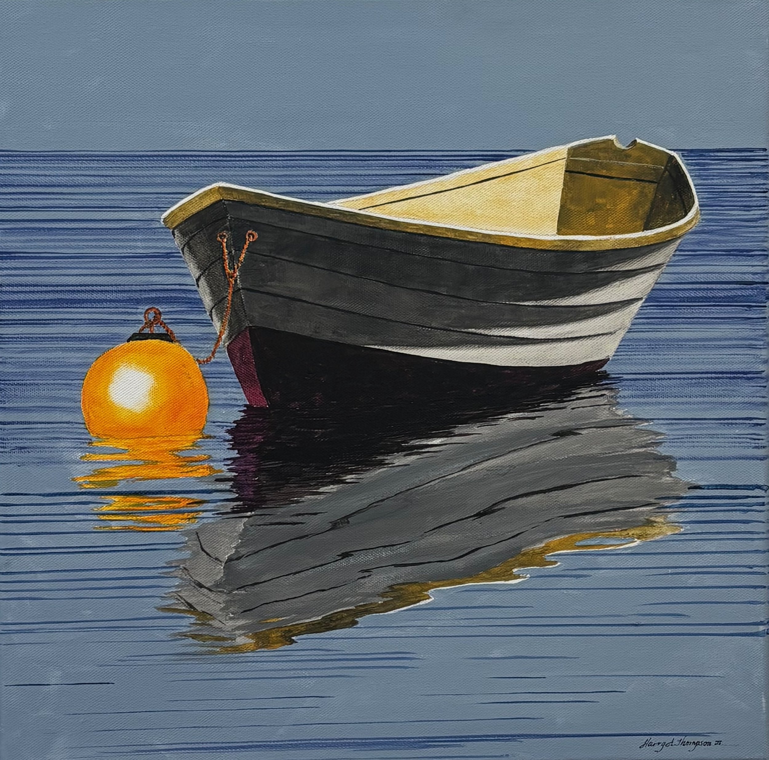 "Morning on the Tide" original acrylic, contact gallery for more information