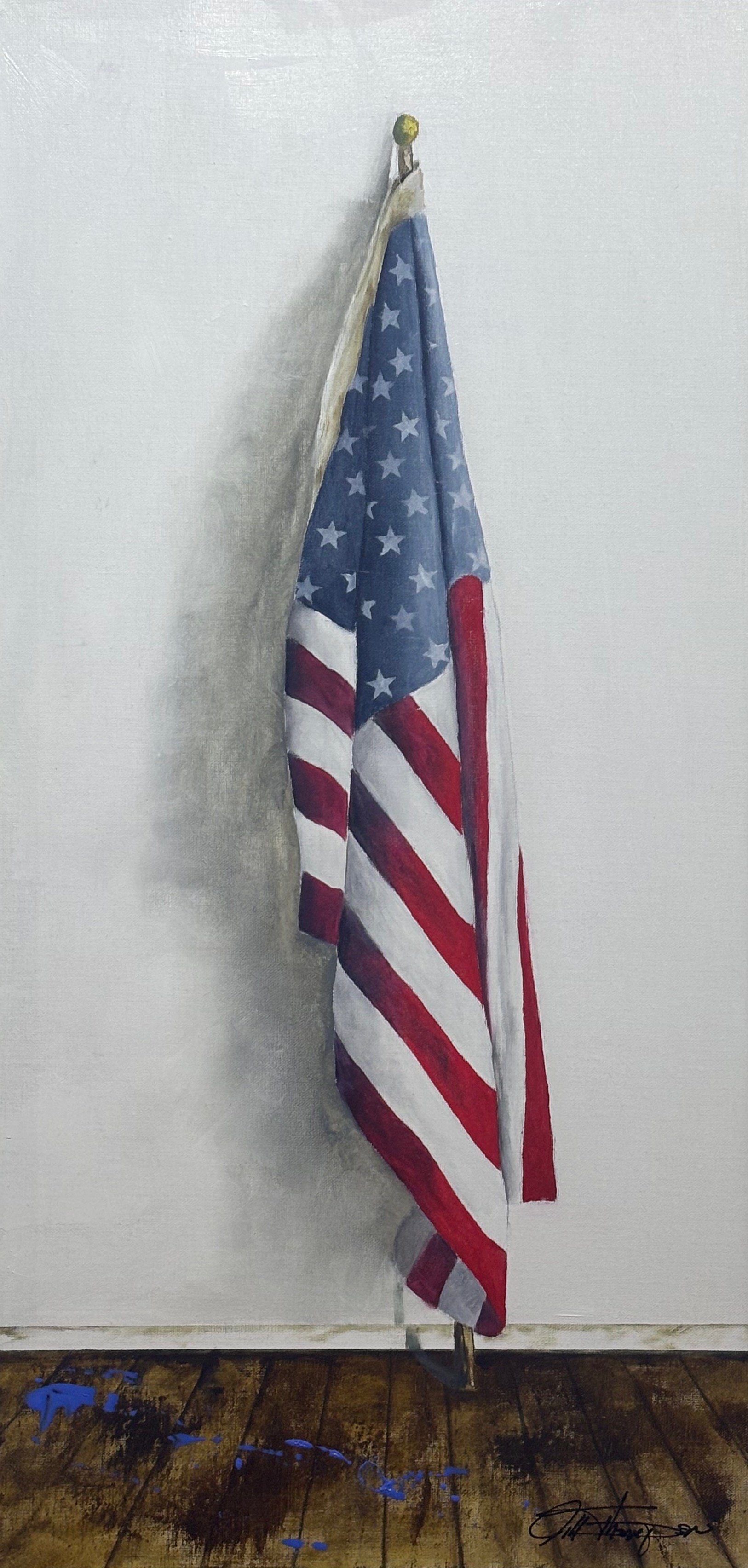 "Memories" original oil, 12"x24"-contact gallery for more information