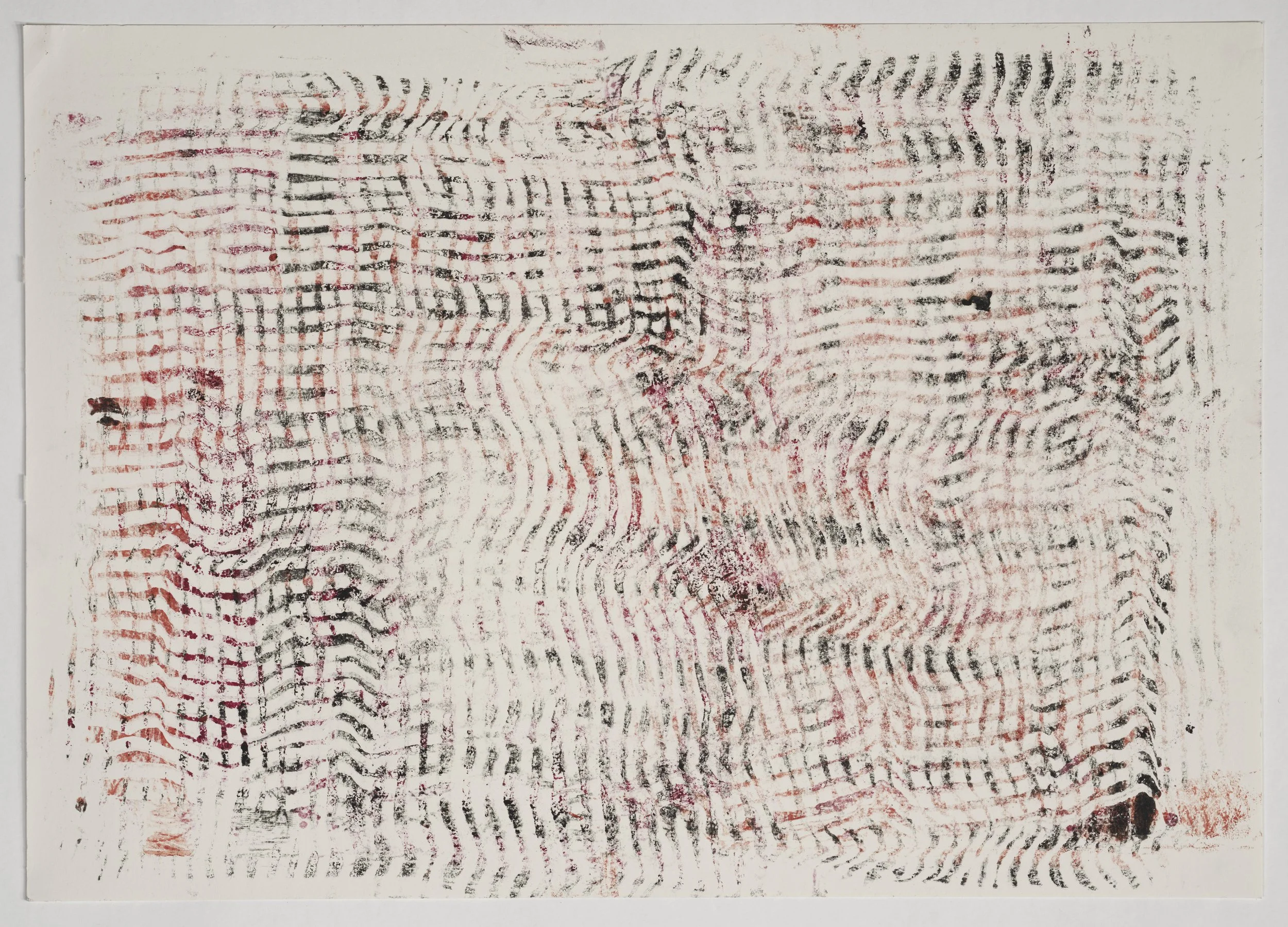 2025, 42x60 cm, oil monoprint