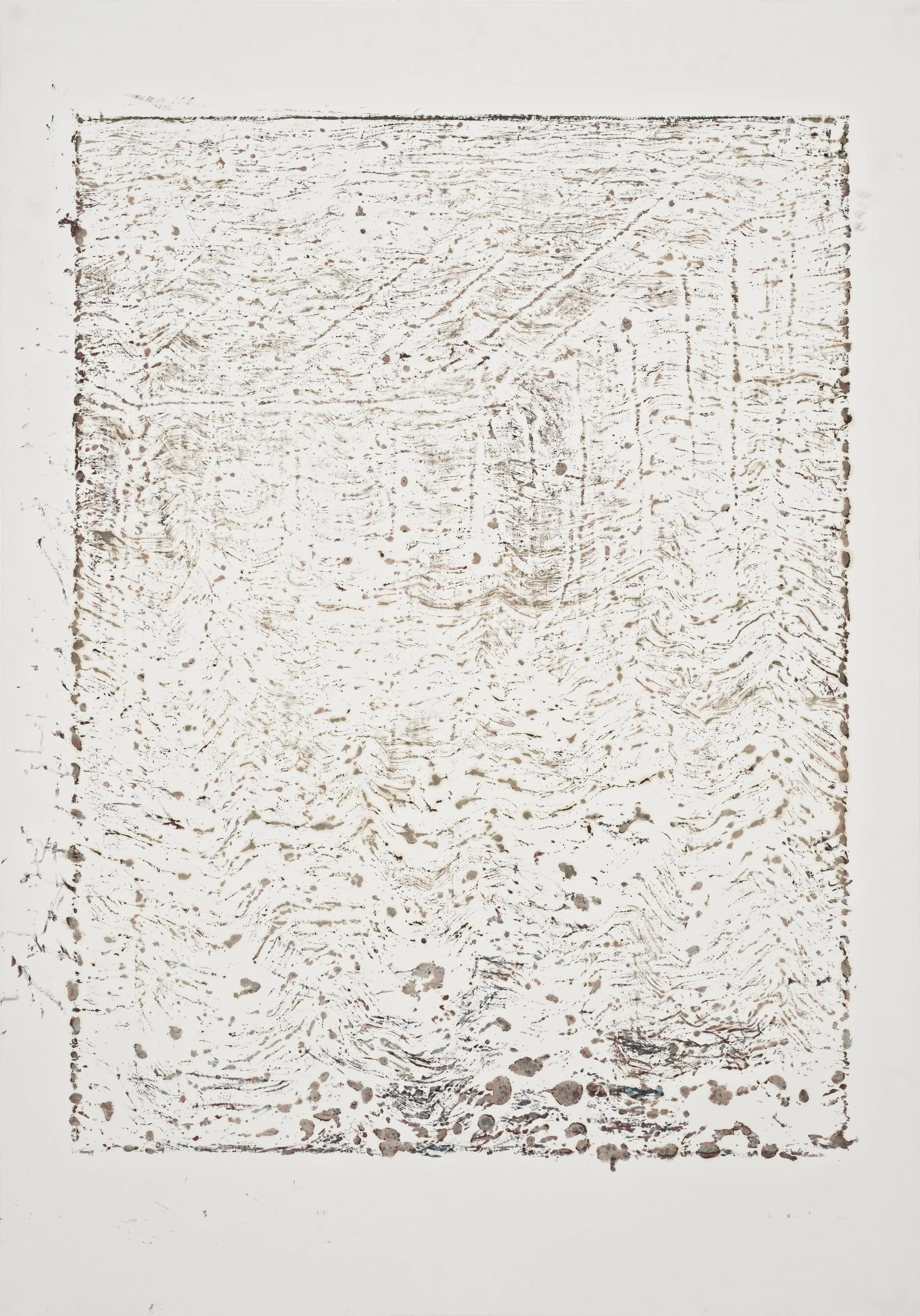 2025, 100x70 cm, oil monoprint