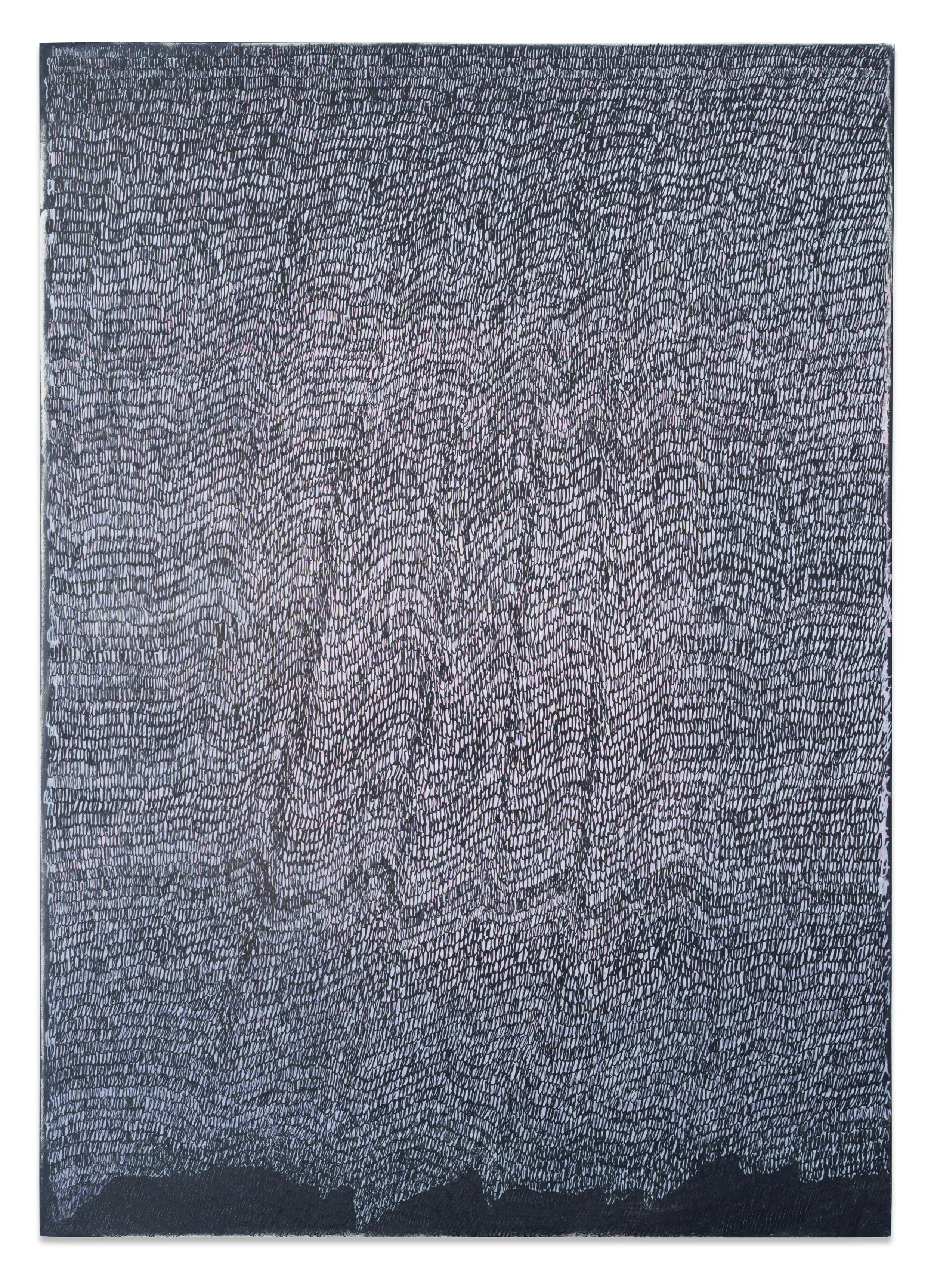 Score No246 | 2024, 42x30 cm, ink on mdf 