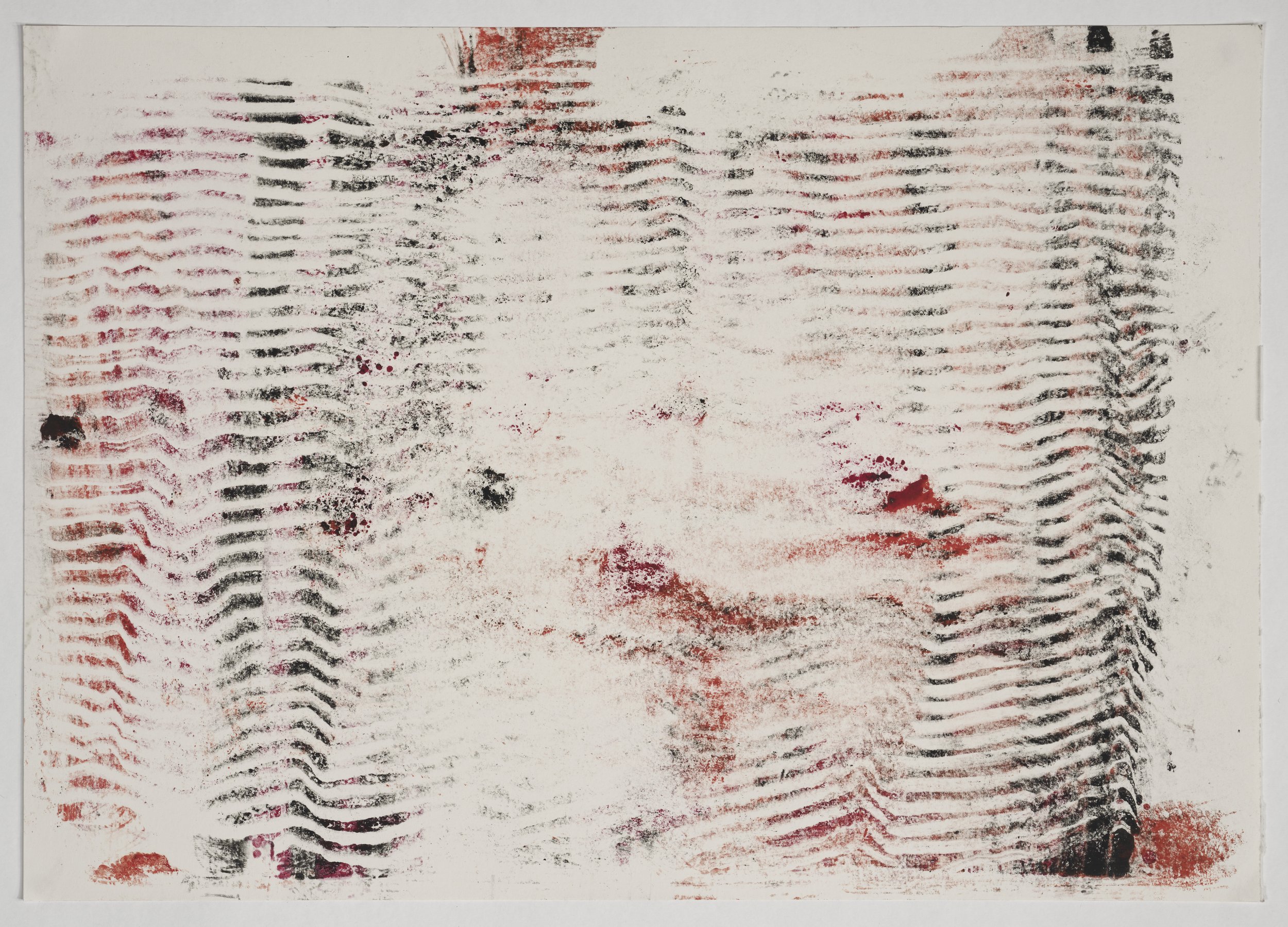 2025, 42x60 cm, oil monoprint